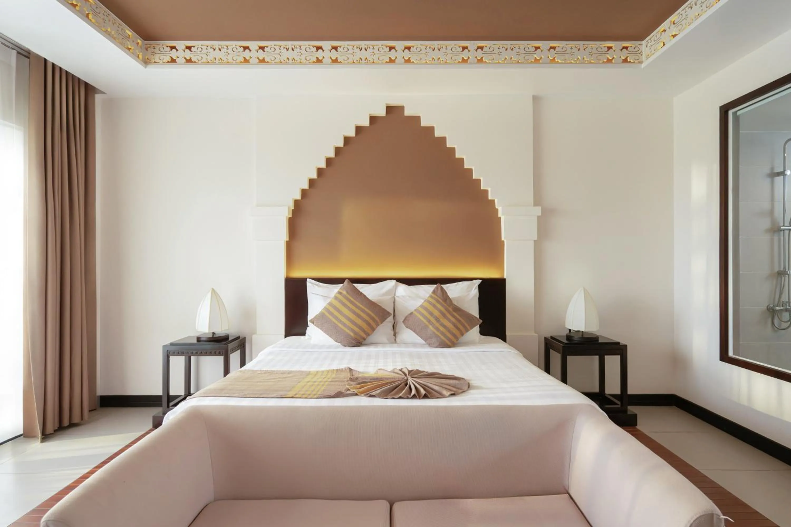 Bed in Muine Bay Resort