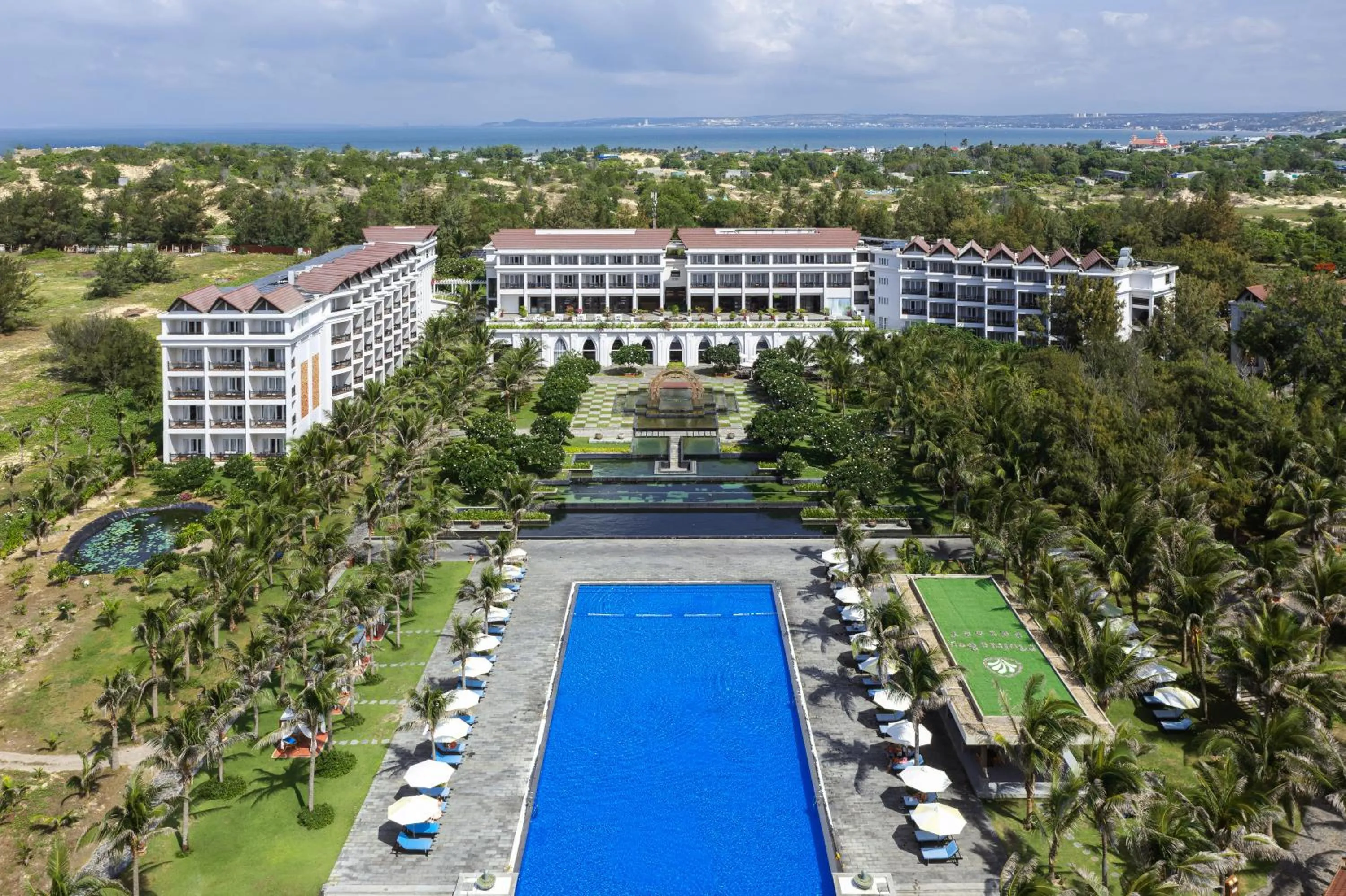 Bird's eye view in Muine Bay Resort