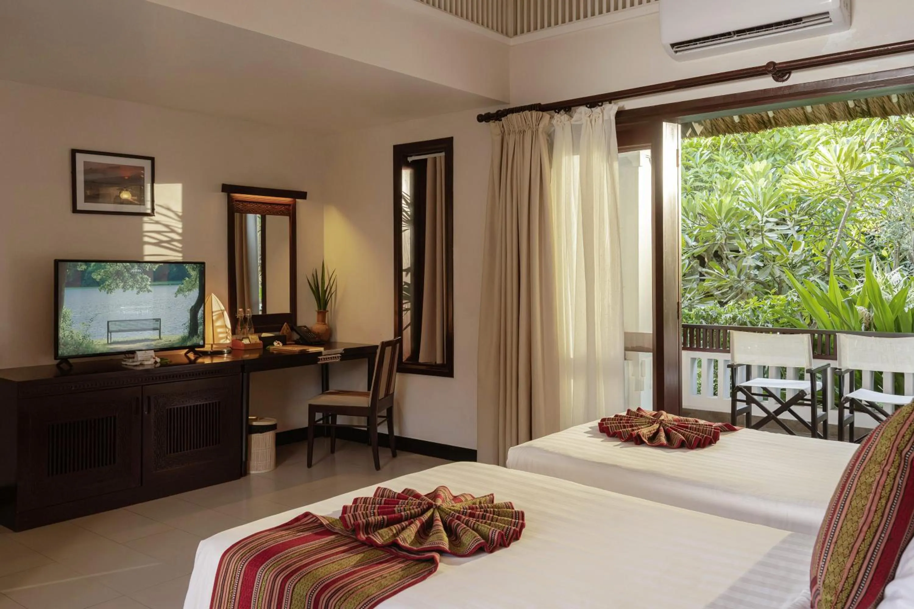 Decorative detail, Bed in Muine Bay Resort