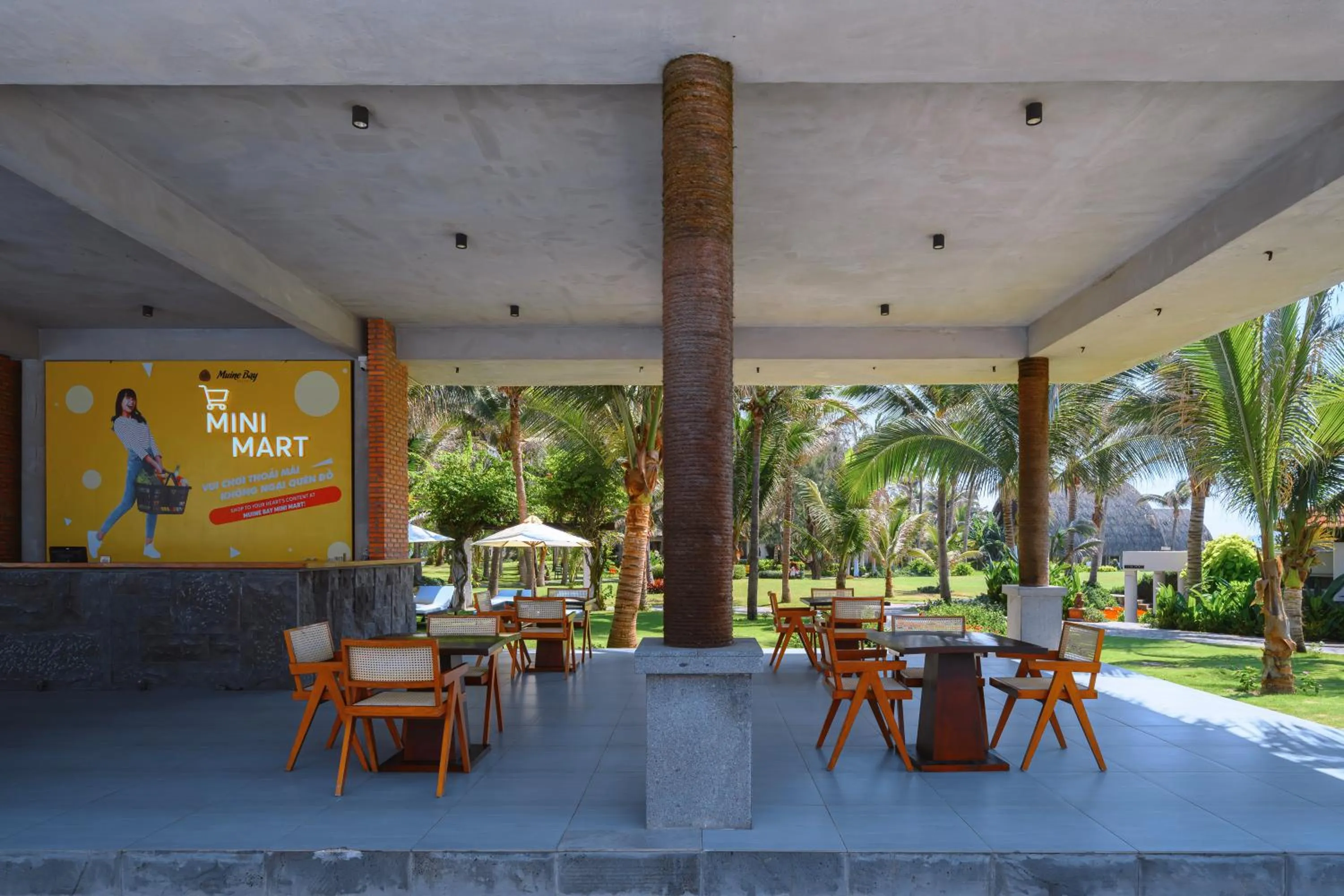 Seating area in Muine Bay Resort