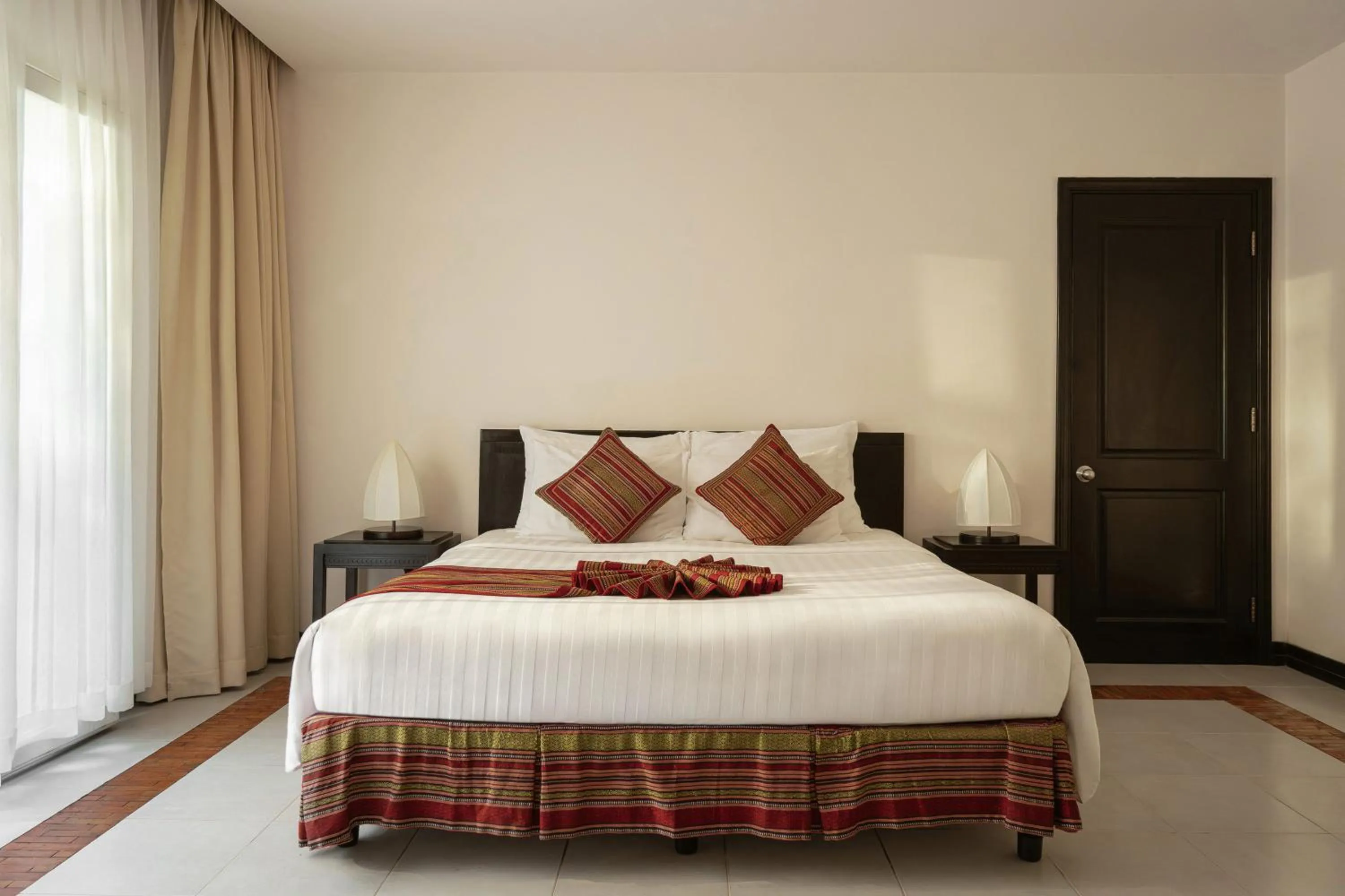 Bed in Muine Bay Resort