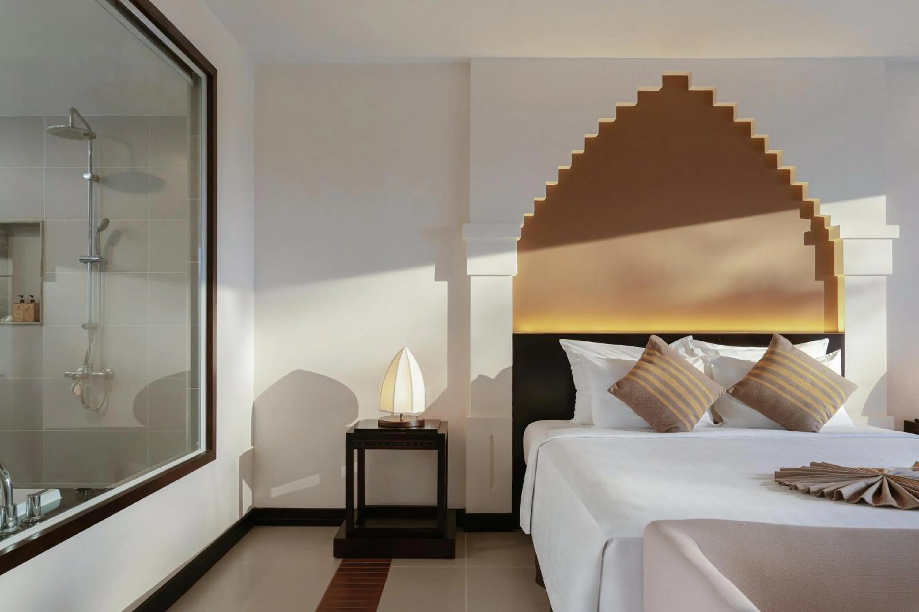 Bed in Muine Bay Resort