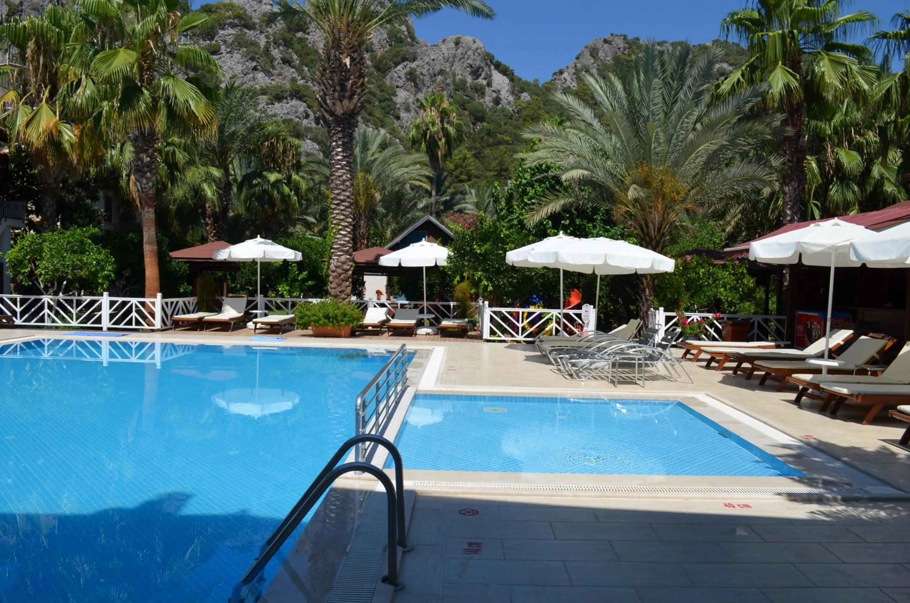Pool view in Aida Hotel
