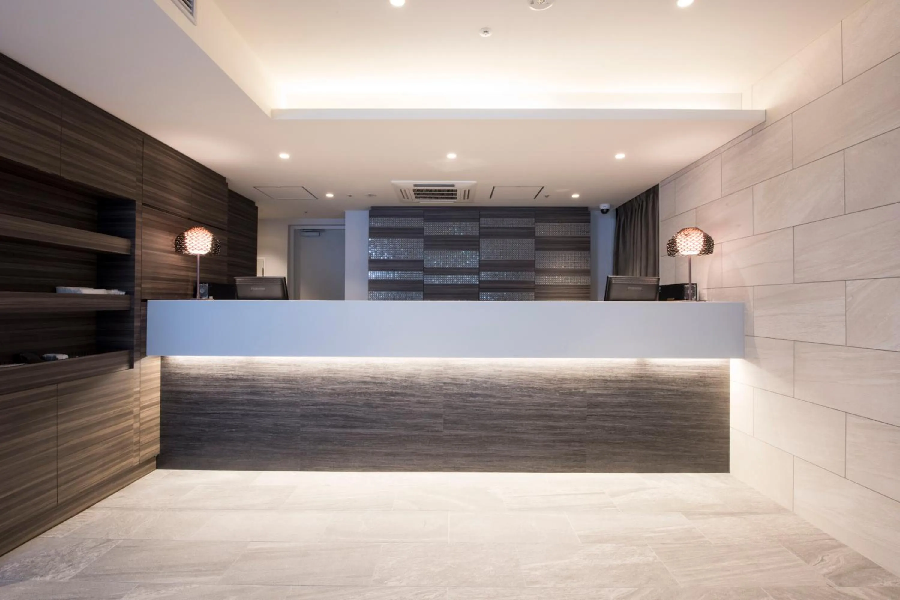 Lobby or reception in HOTEL MYSTAYS Gotanda