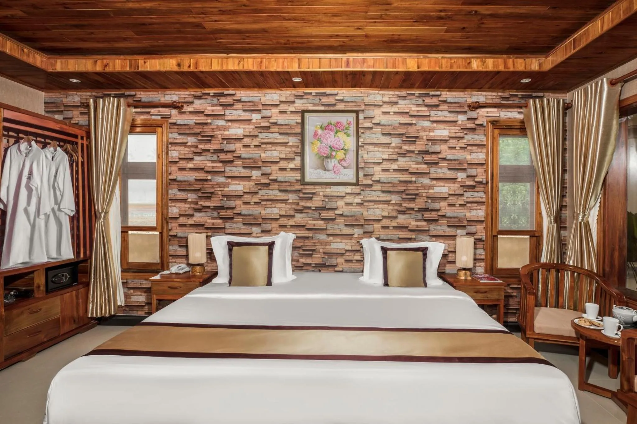 Bedroom, Bed in Golden Topaz Phu Quoc Resort
