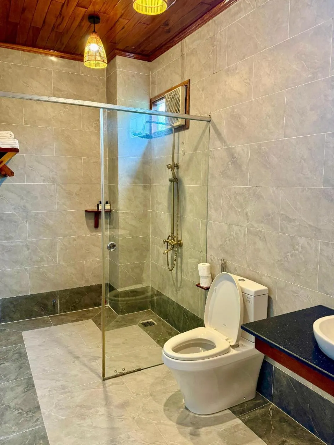 Shower in Golden Topaz Phu Quoc Resort