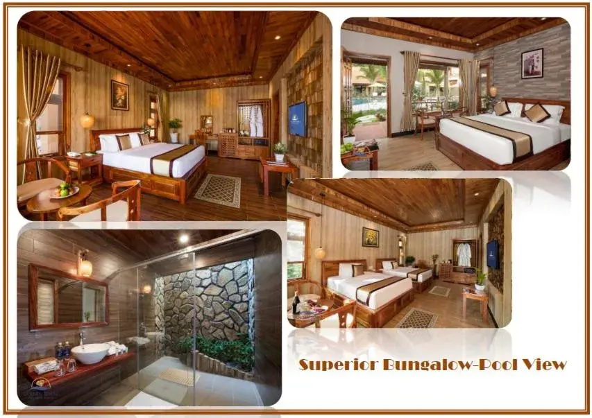 Twin Room with Pool View in Golden Topaz Phu Quoc Resort Twin Room with Pool View in Golden Topaz Phu Quoc Resort