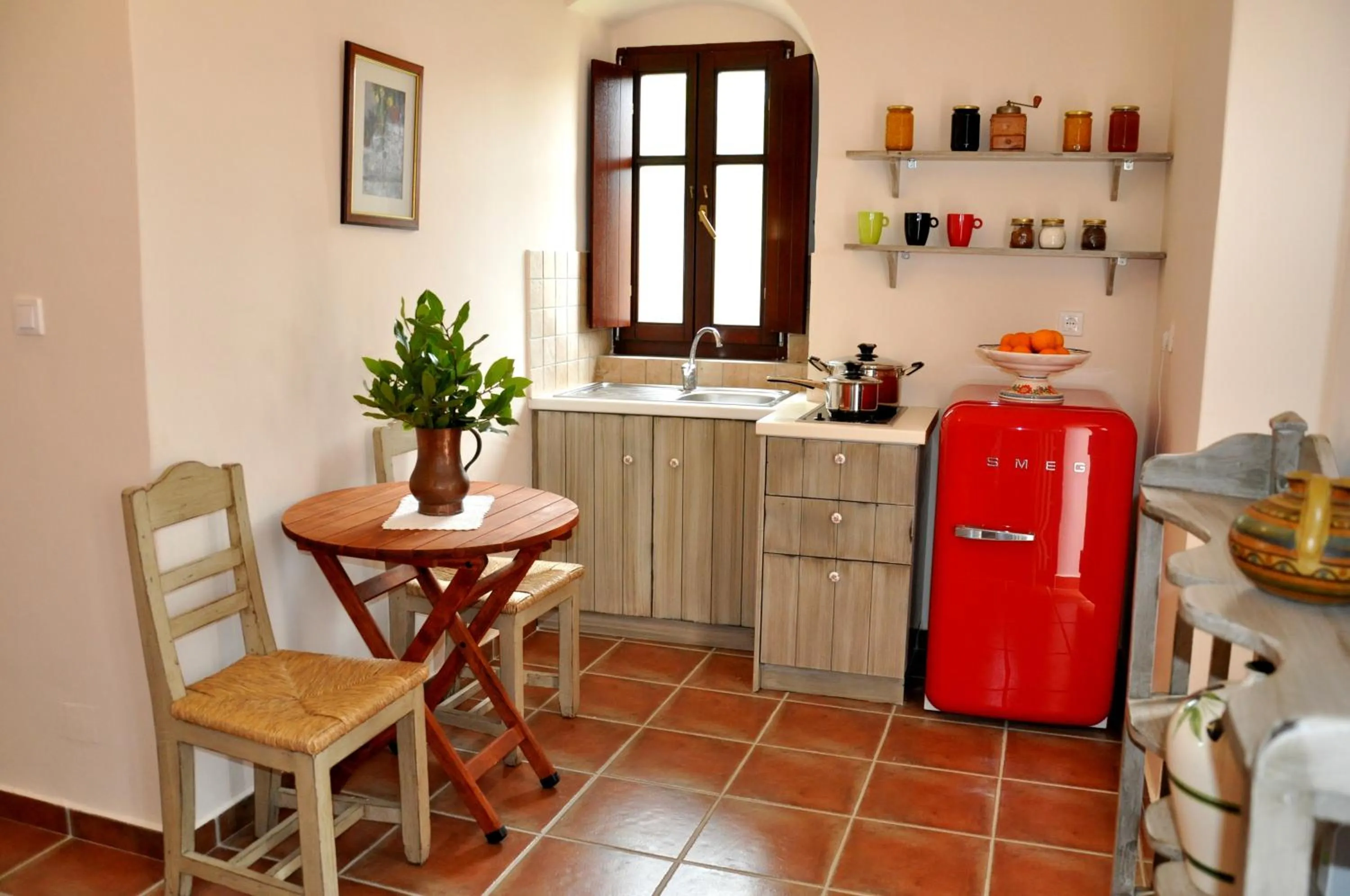 Kitchen or kitchenette in Arapakis Historic Castle