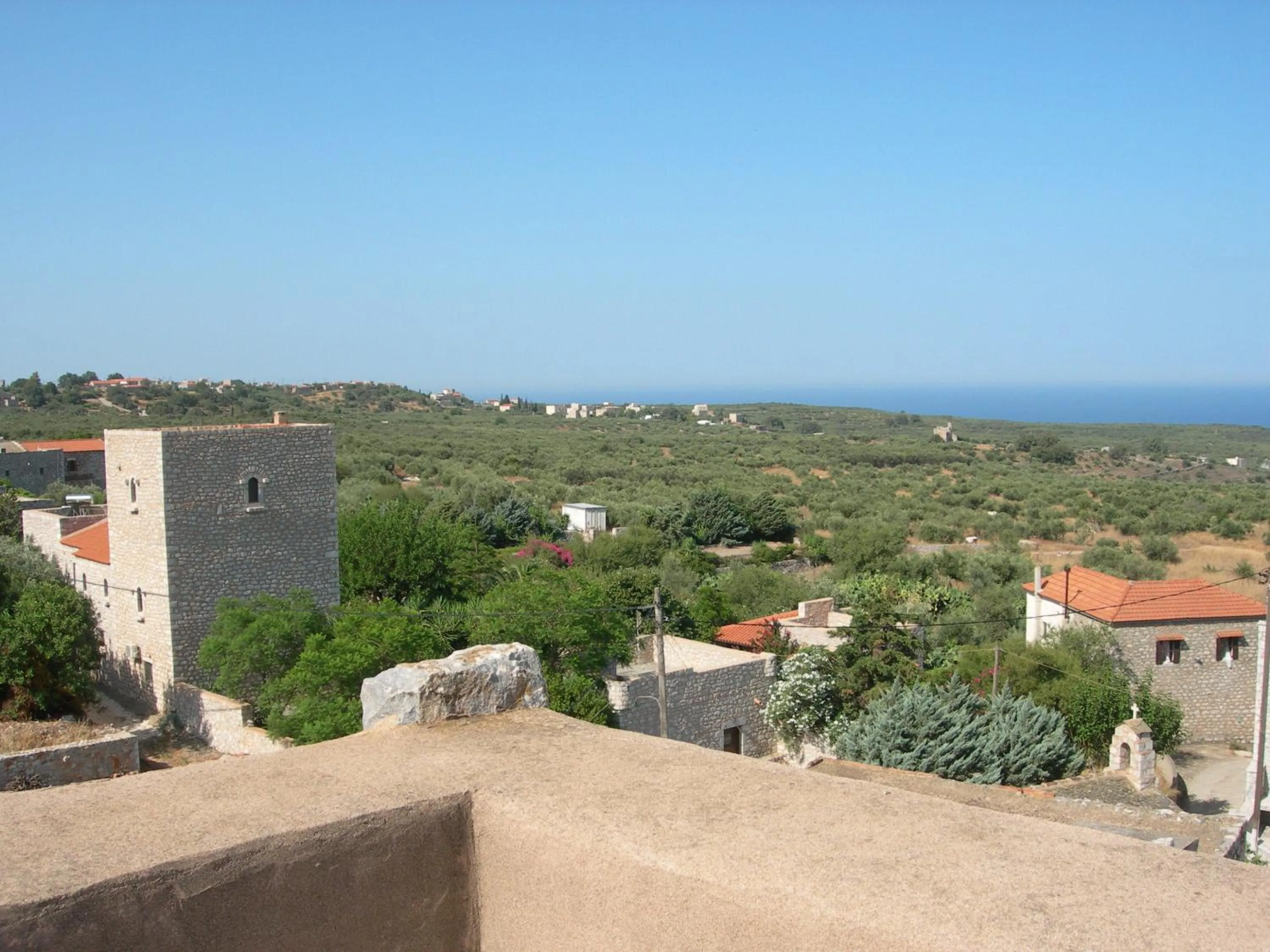 View (from property/room) in Arapakis Historic Castle
