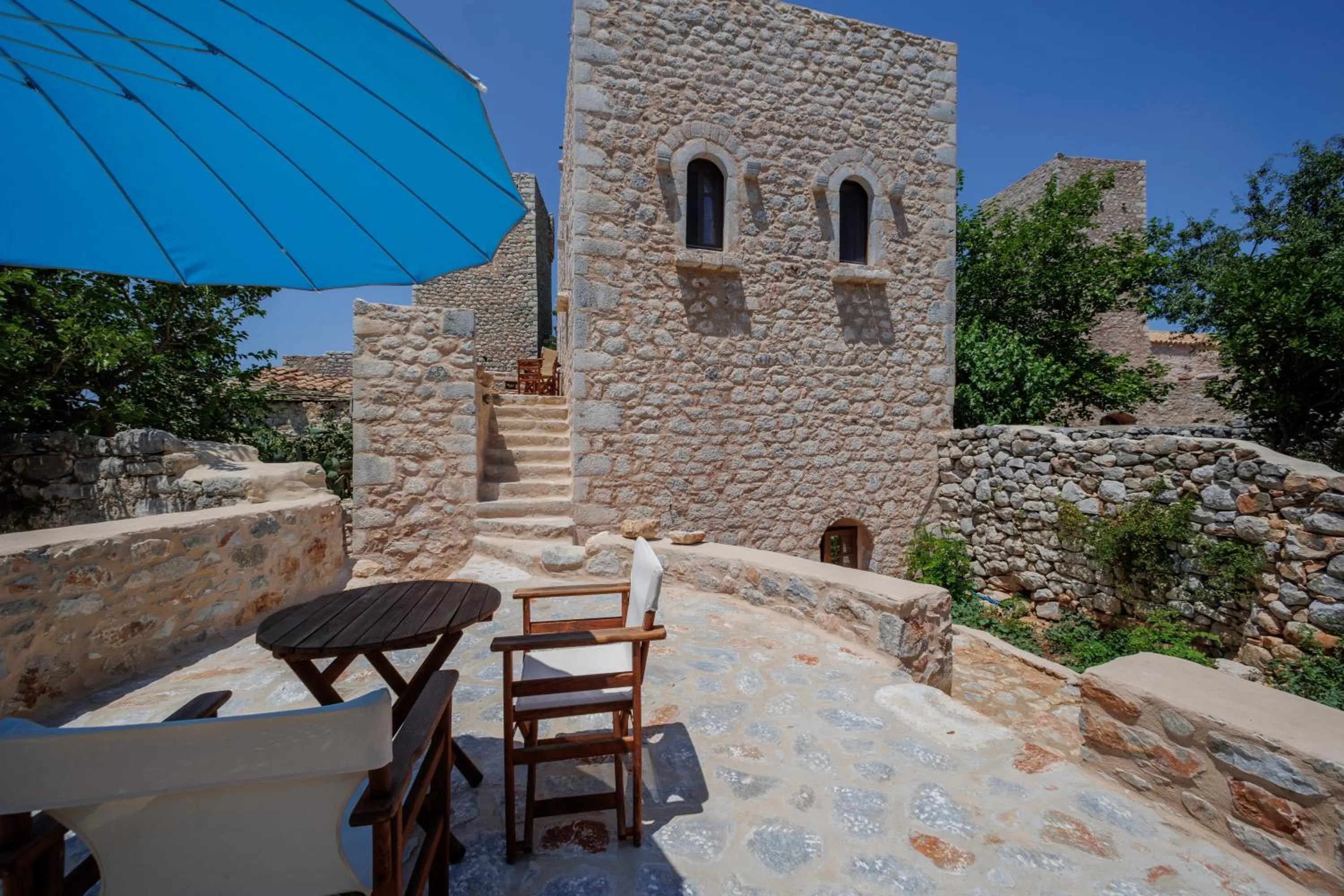 Balcony/Terrace in Arapakis Historic Castle