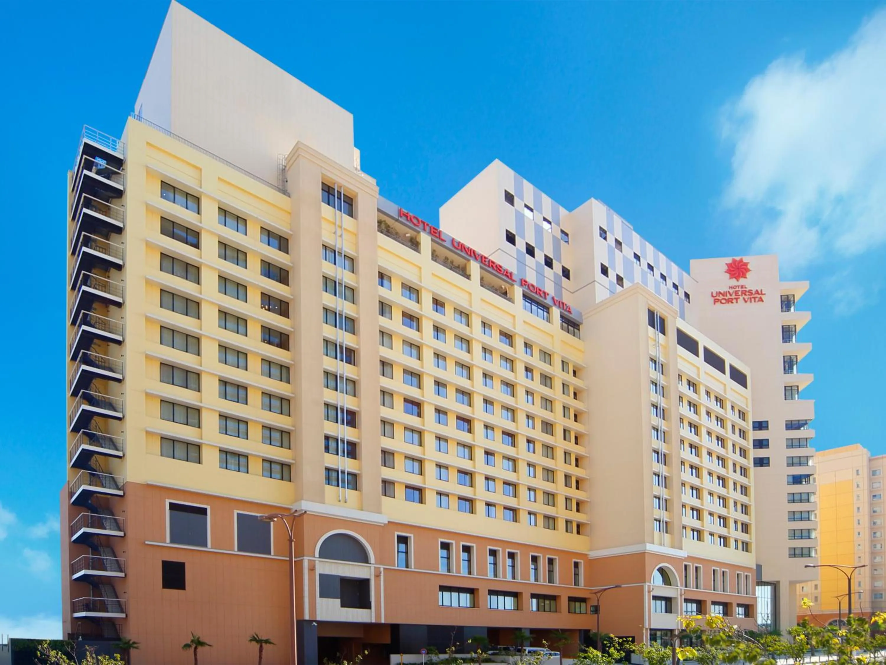 Property building in Hotel Universal Port Vita