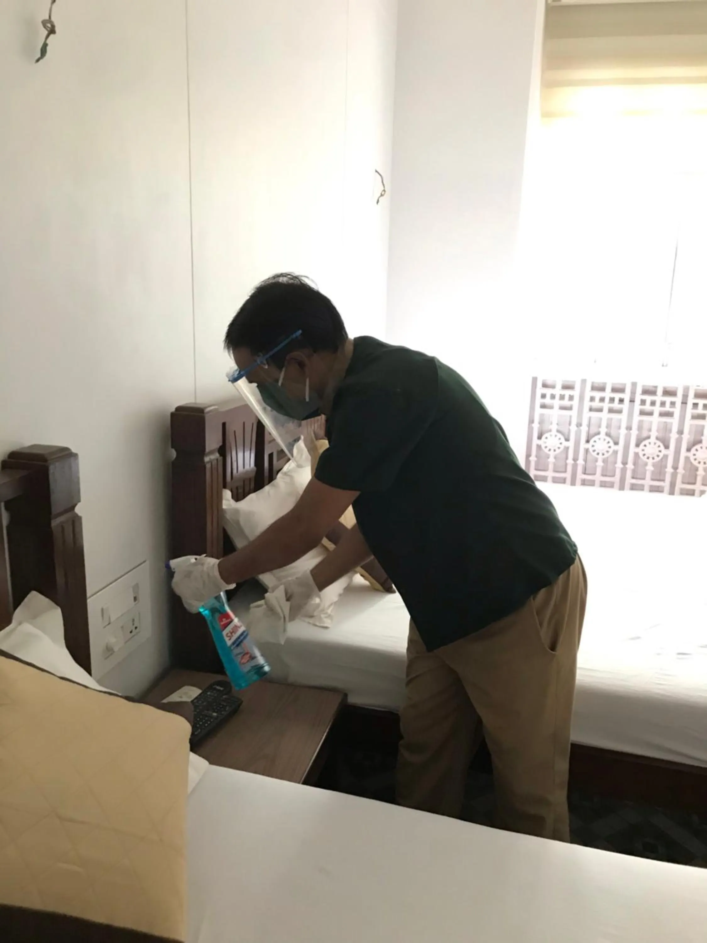 Staff in Carlton Hotel Mumbai - Behind Taj Mahal Palace Colaba Mumbai