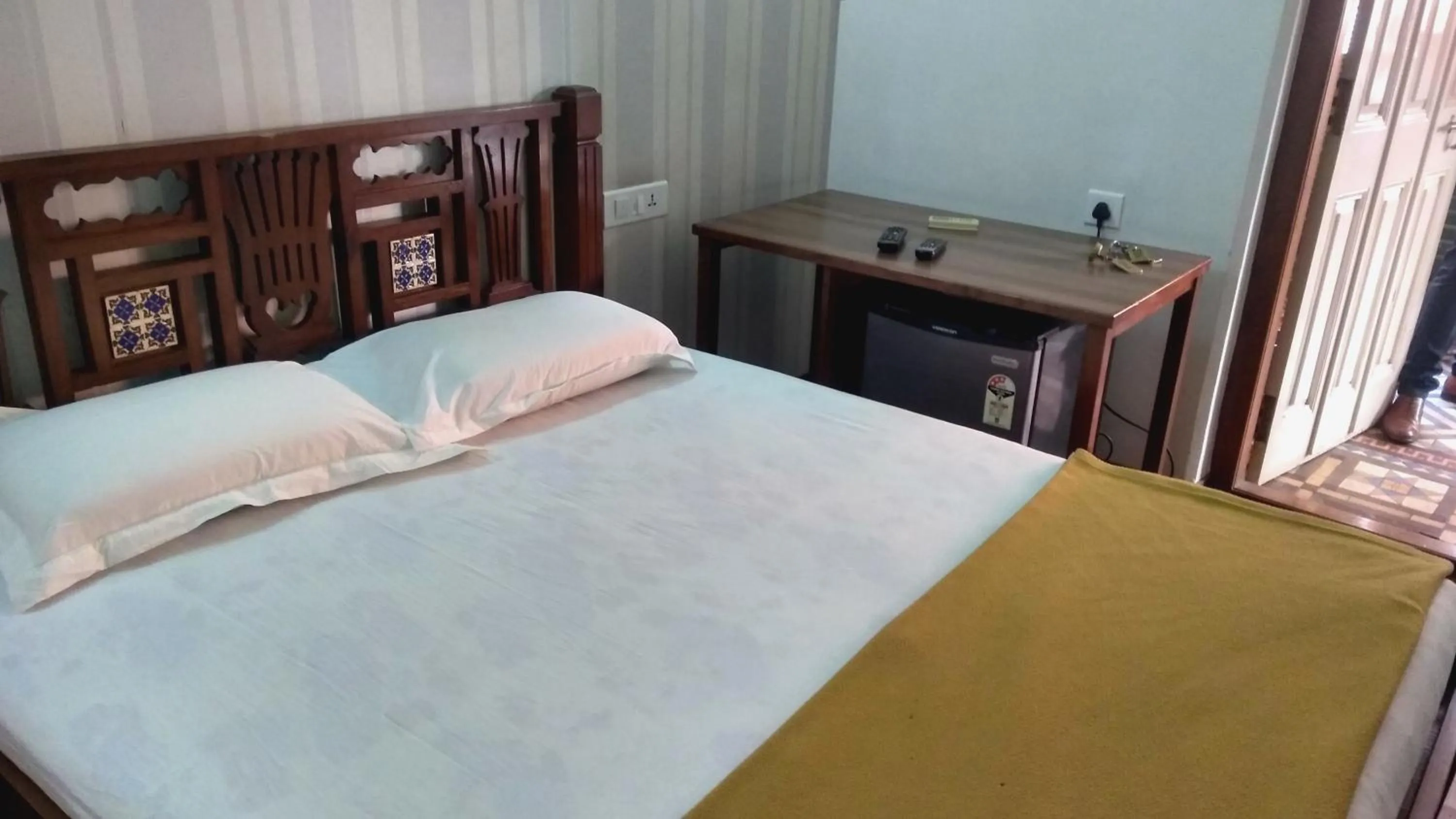 Bed in Carlton Hotel Mumbai - Behind Taj Mahal Palace Colaba Mumbai