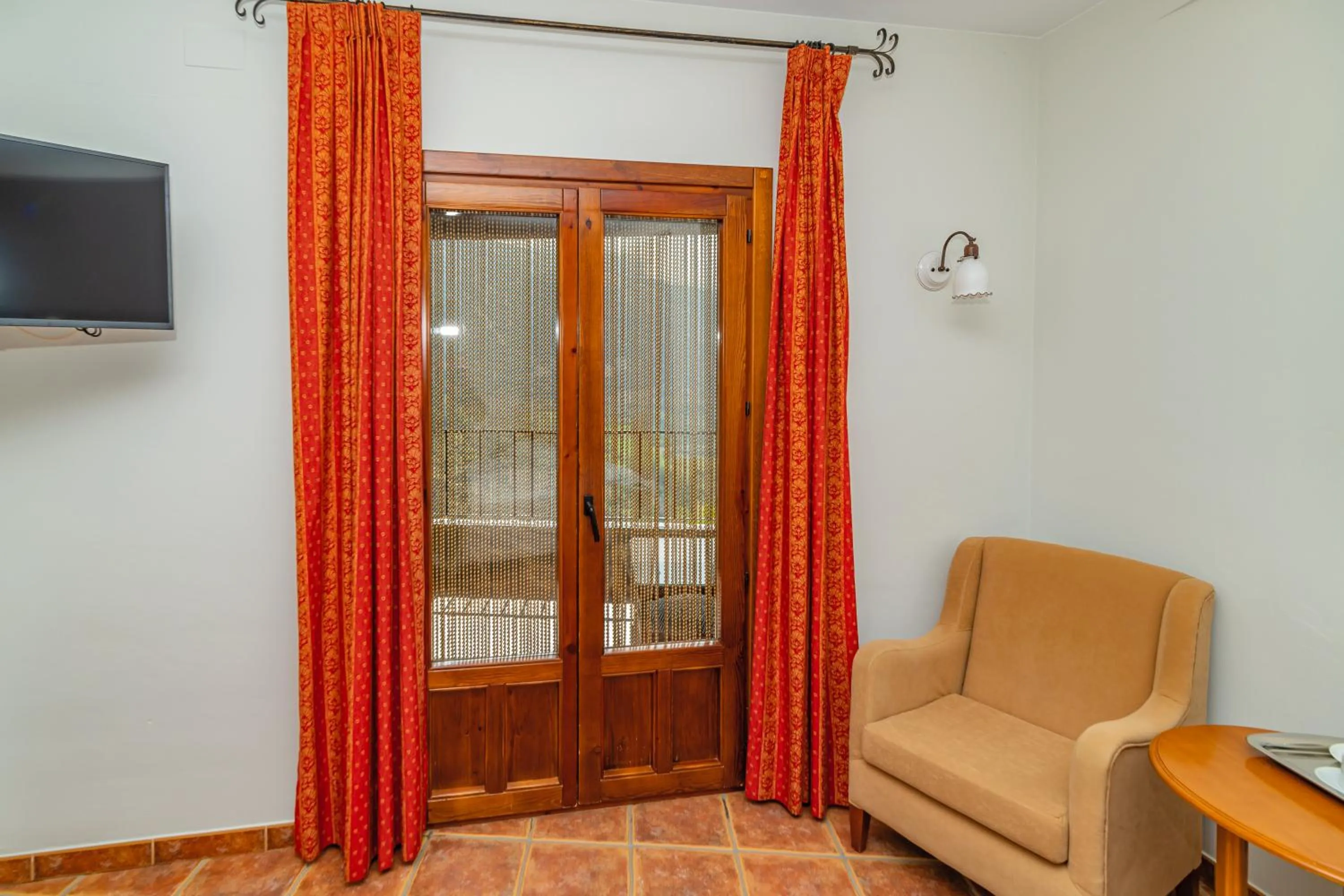 Bedroom in Hotel La Fragua II