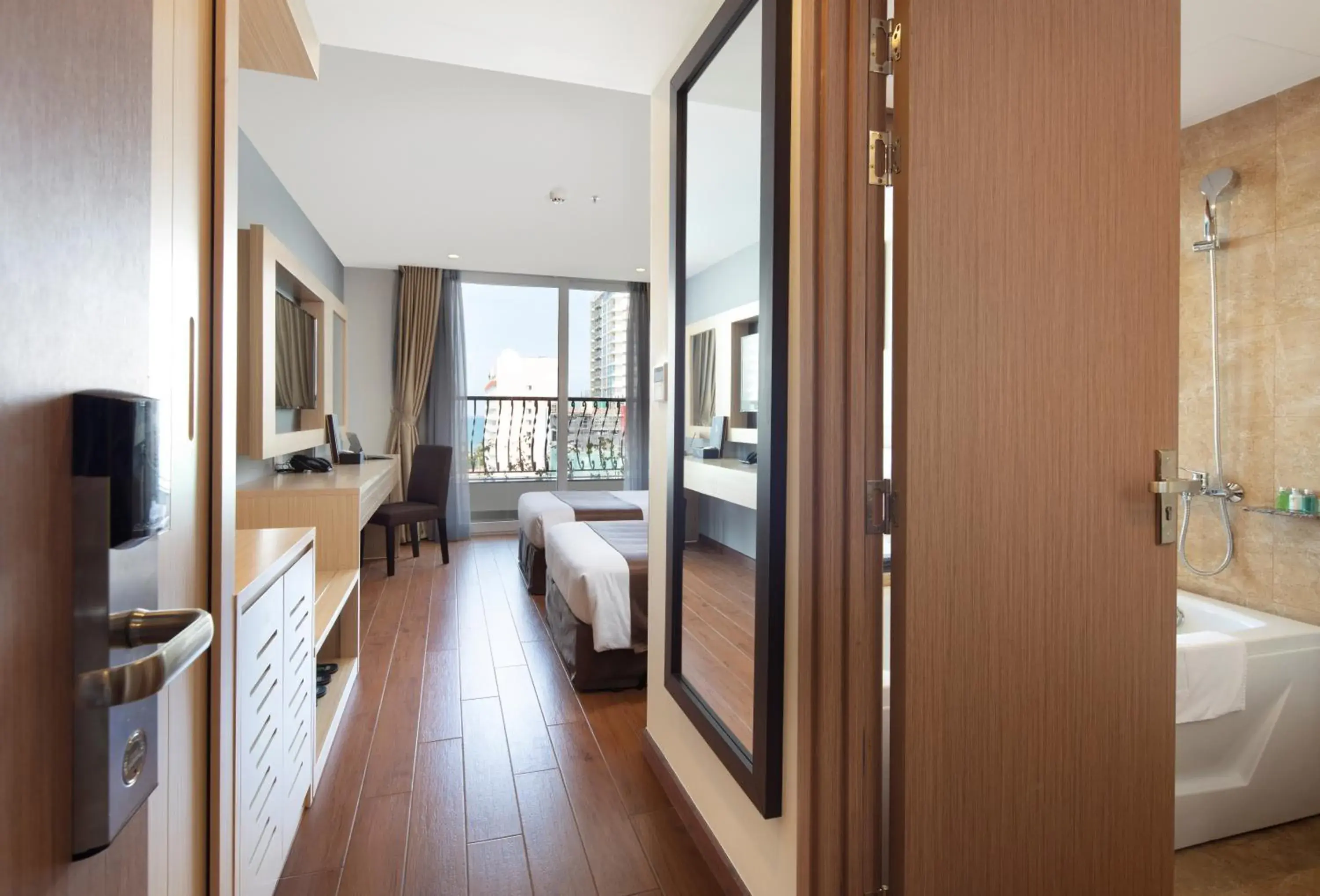 Family Connecting Room with City View in Sao Viet Nha Trang Hotel Family Connecting Room with City View in Sao Viet Nha Trang Hotel