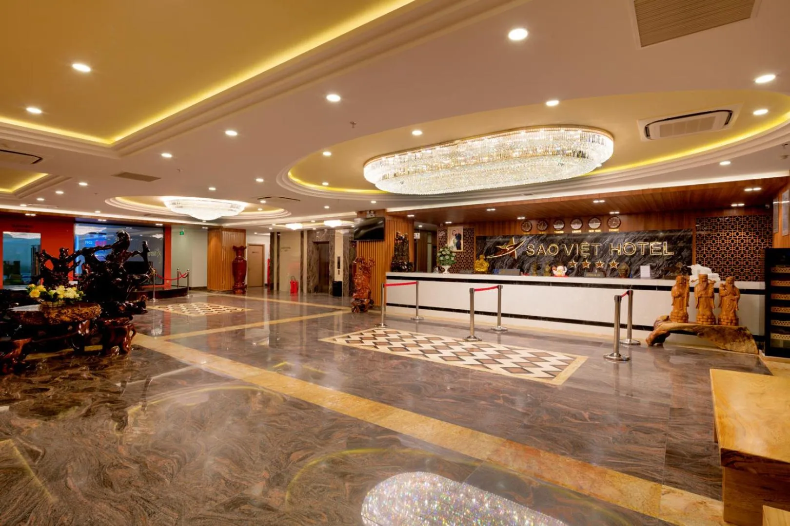 Lobby or reception in Sao Viet Nha Trang Hotel