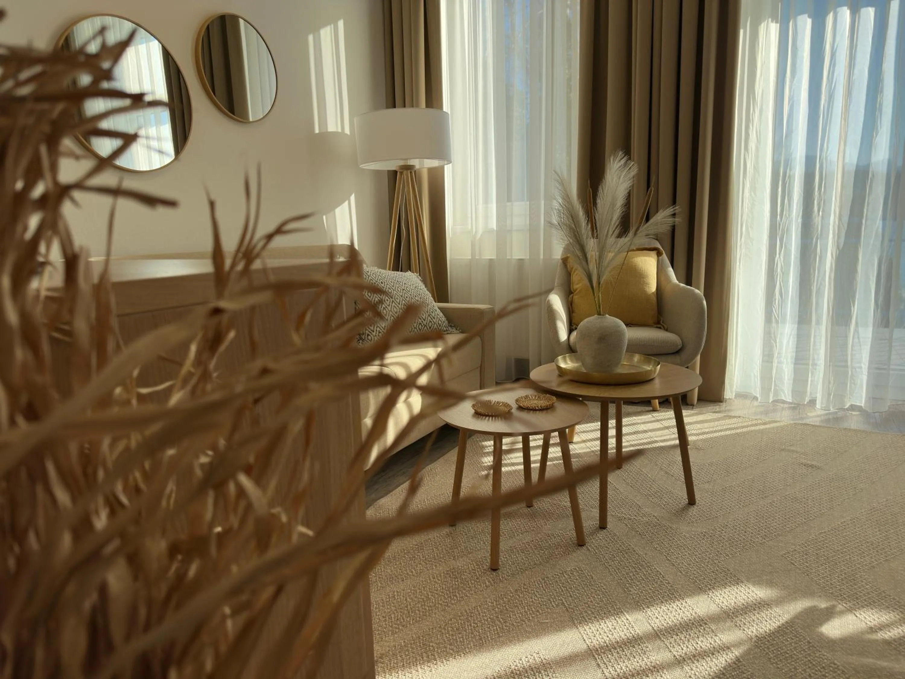 Seating area in Strandhotel Kärntnerhof