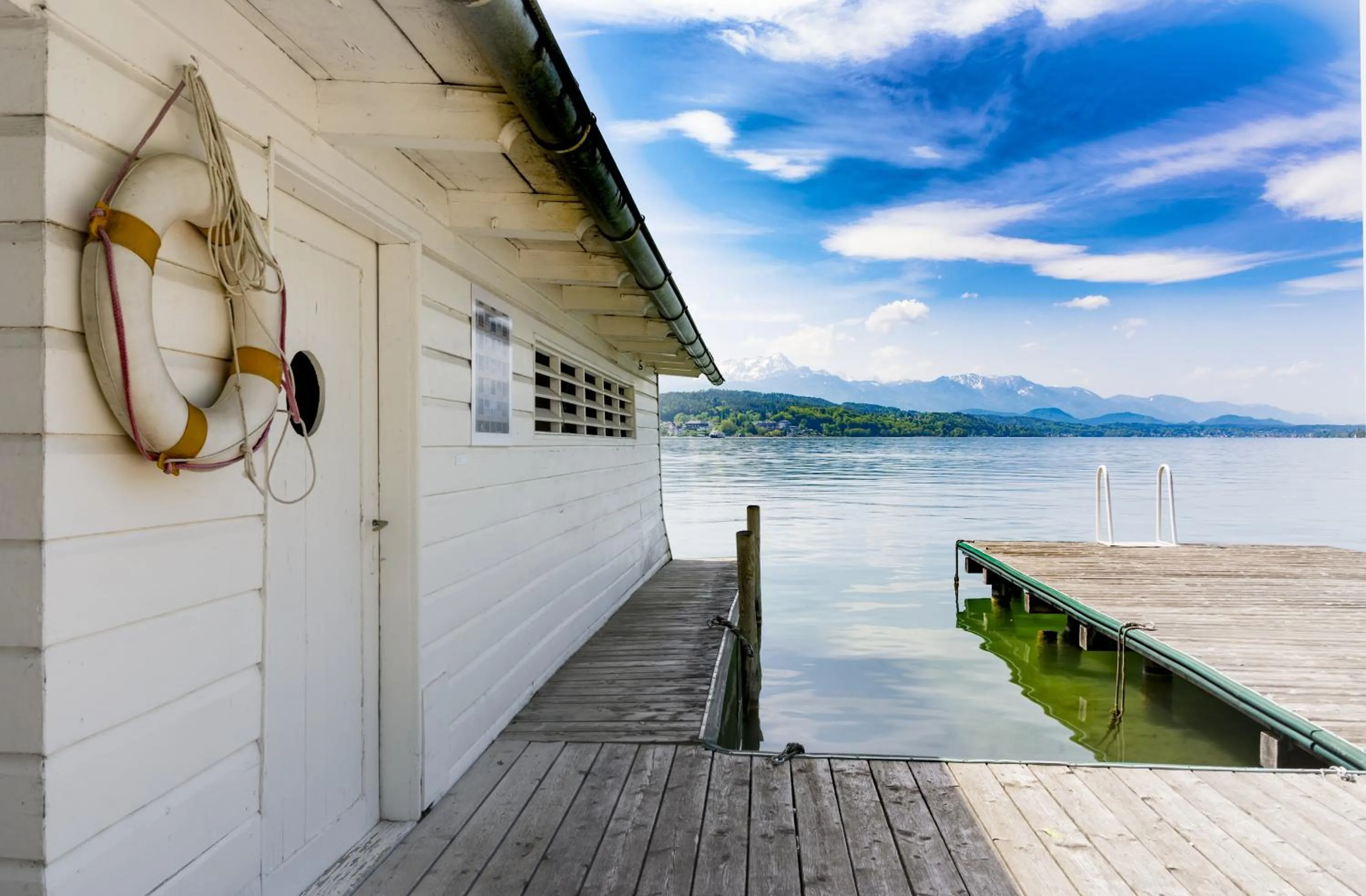 Lake view in Strandhotel Kärntnerhof