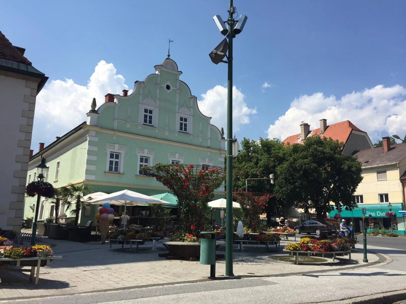 City view in Hotel Braun