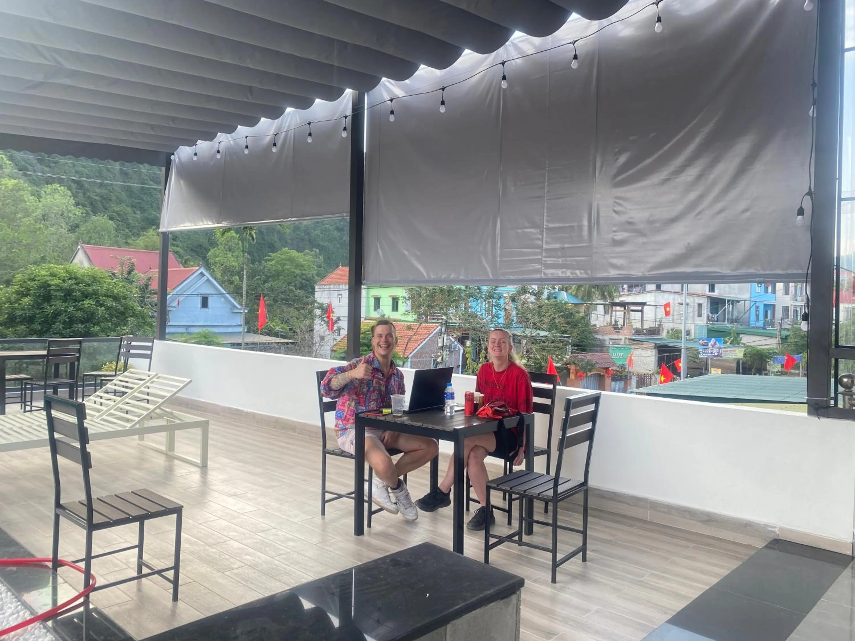 Patio in Phong Nha - Tien's Cozy Homestay