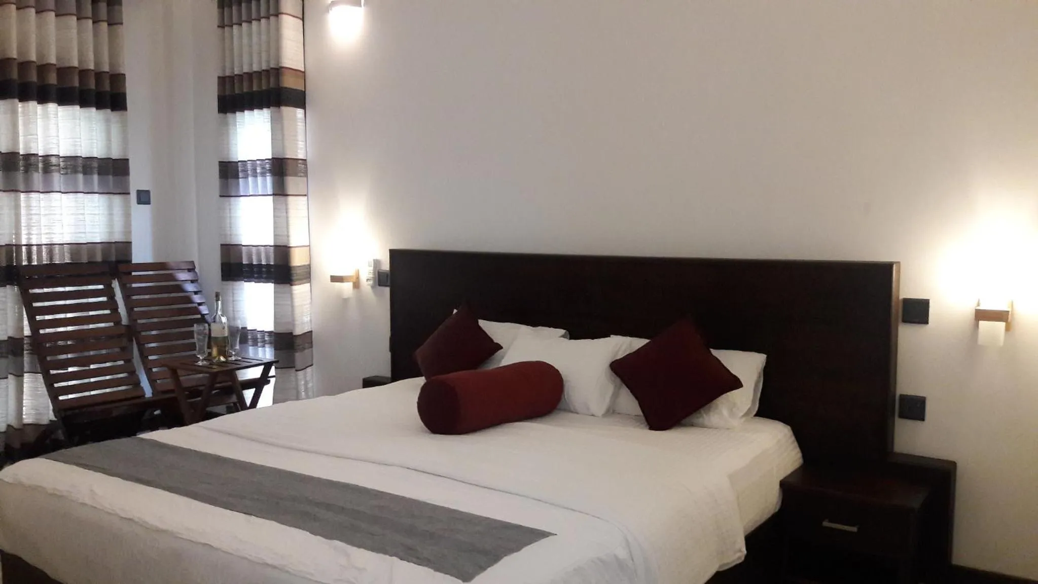 Bed in Amazing Villa