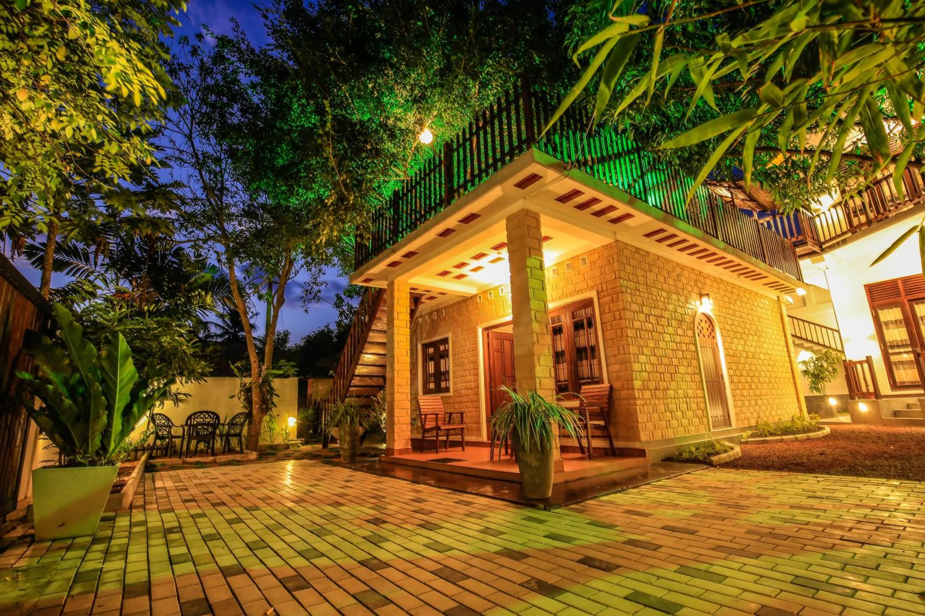 Garden in Amazing Villa