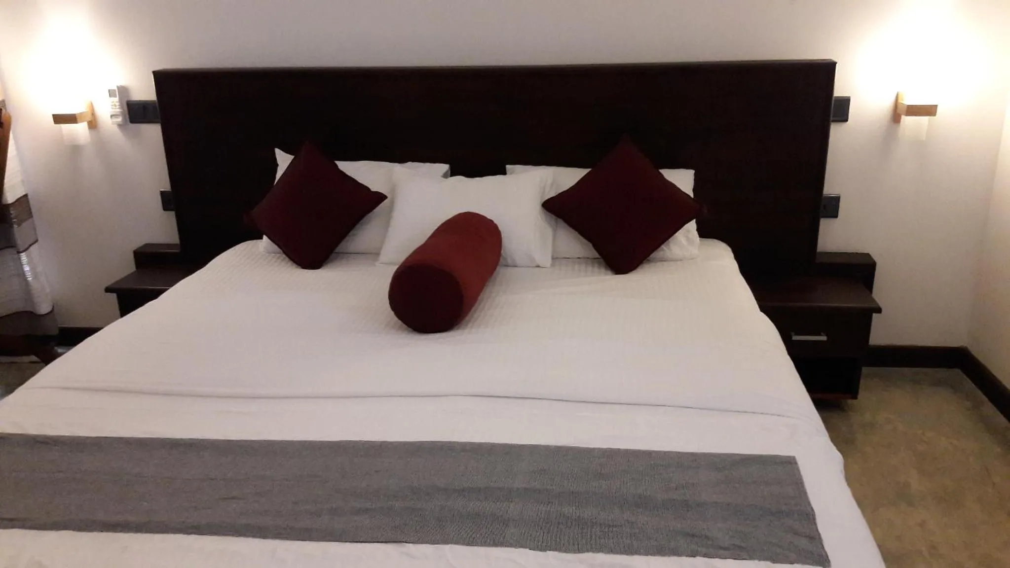 Bed in Amazing Villa