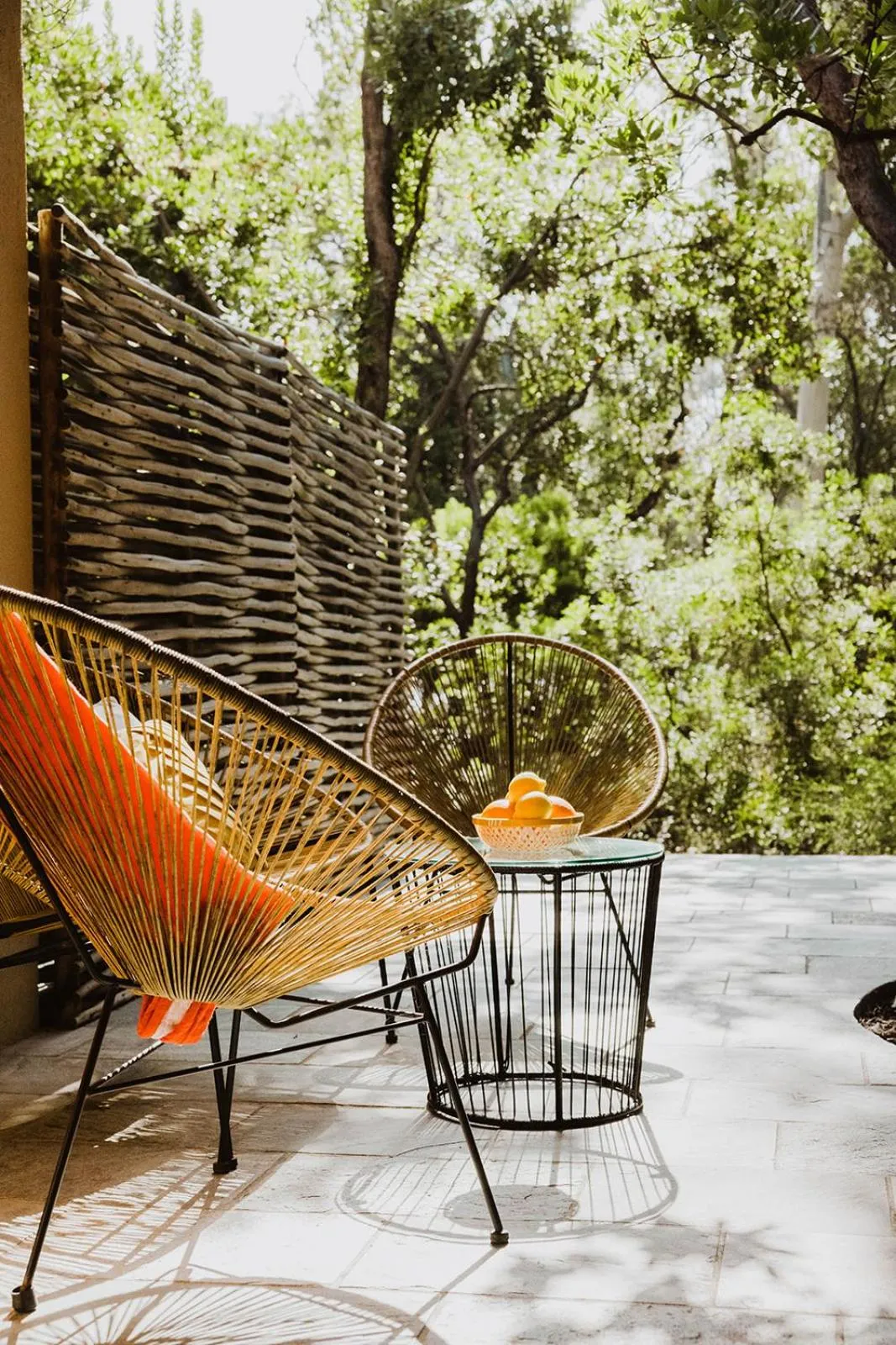 Patio in BAGHEERA Village Naturiste
