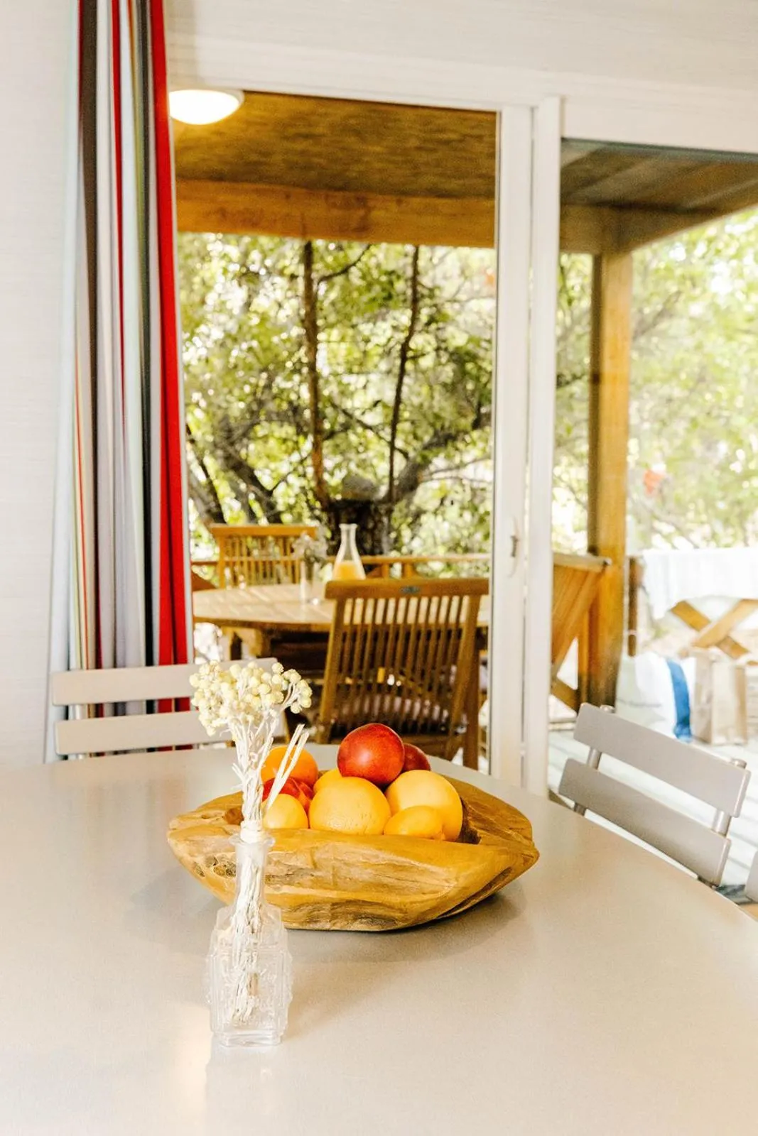 Patio in BAGHEERA Village Naturiste