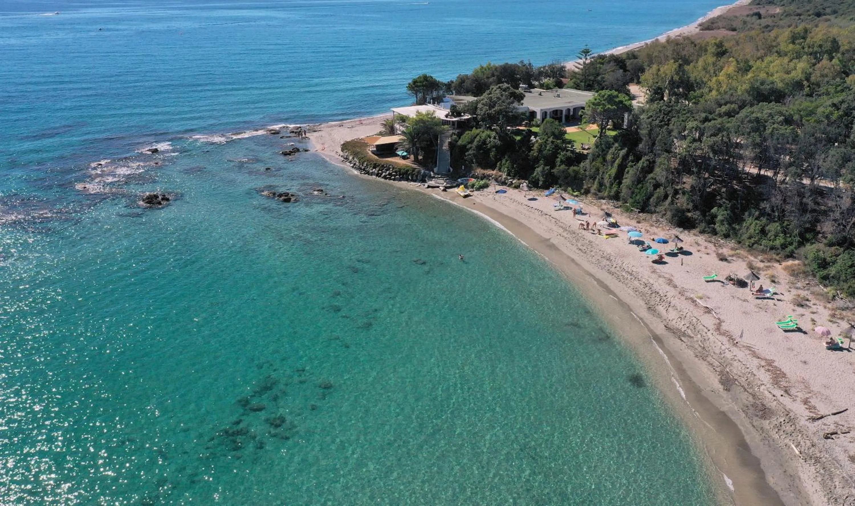 Beach in BAGHEERA Village Naturiste