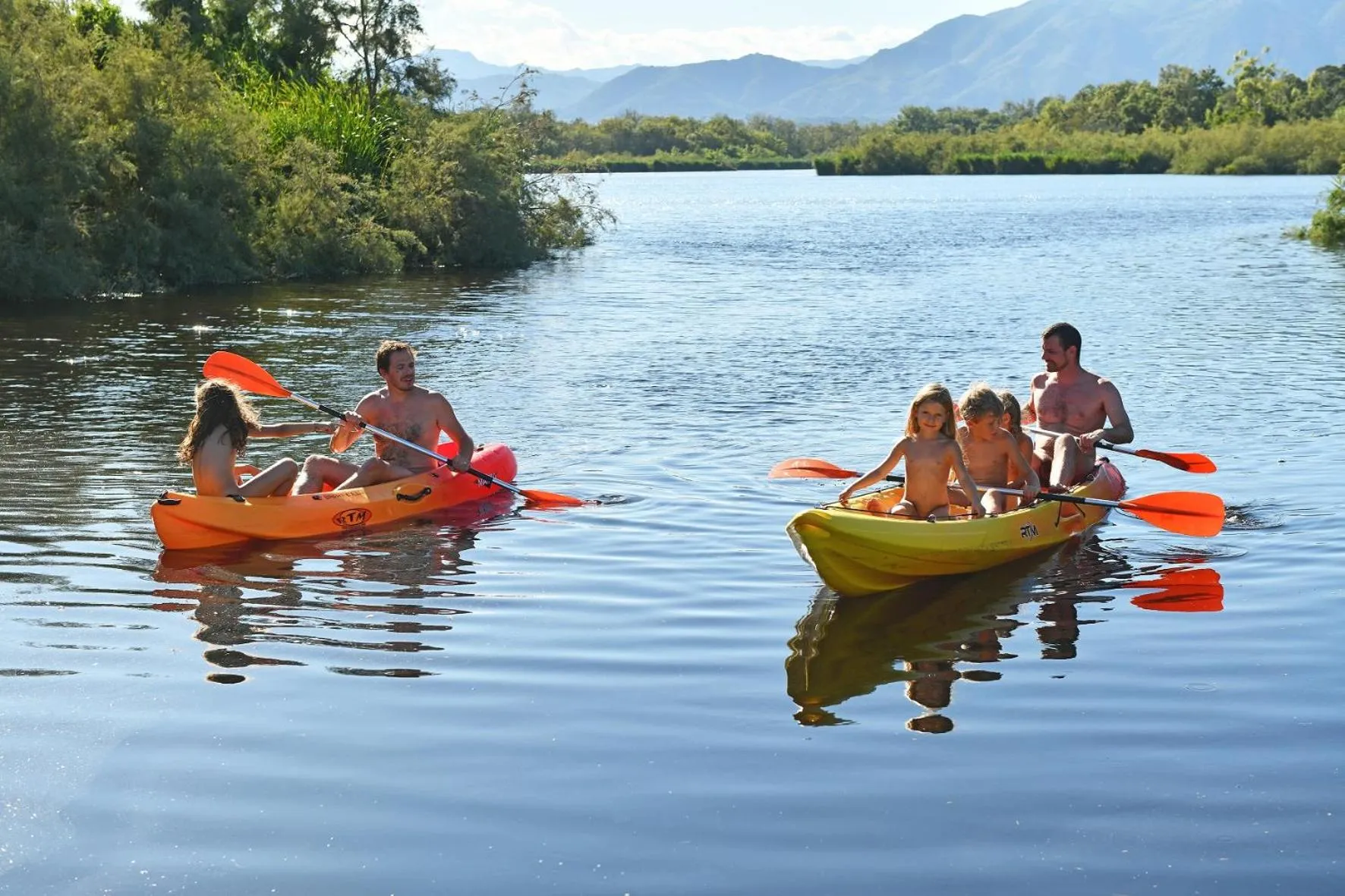 Canoeing in BAGHEERA Village Naturiste