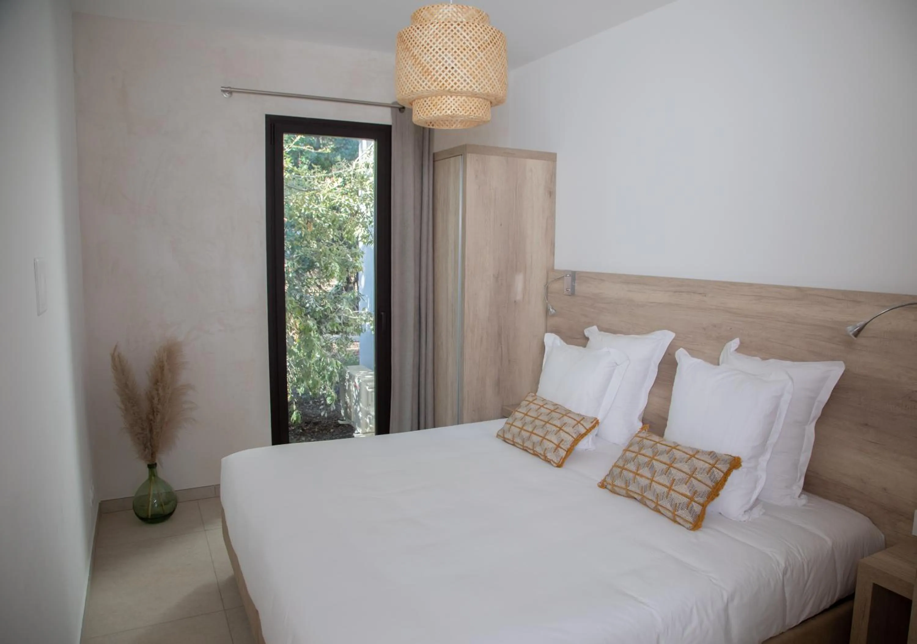 Photo of the whole room, Bed in BAGHEERA Village Naturiste