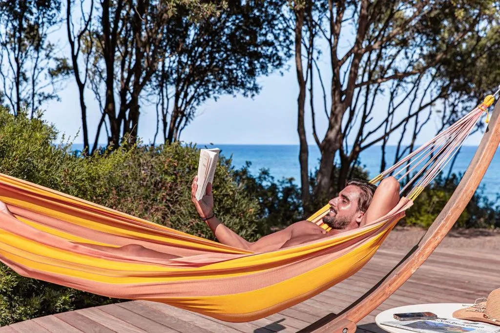 Patio in BAGHEERA Village Naturiste