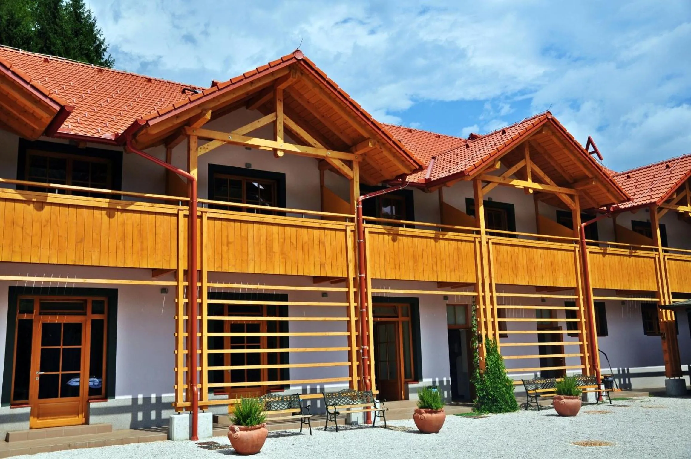 Facade/entrance in Natura Amon