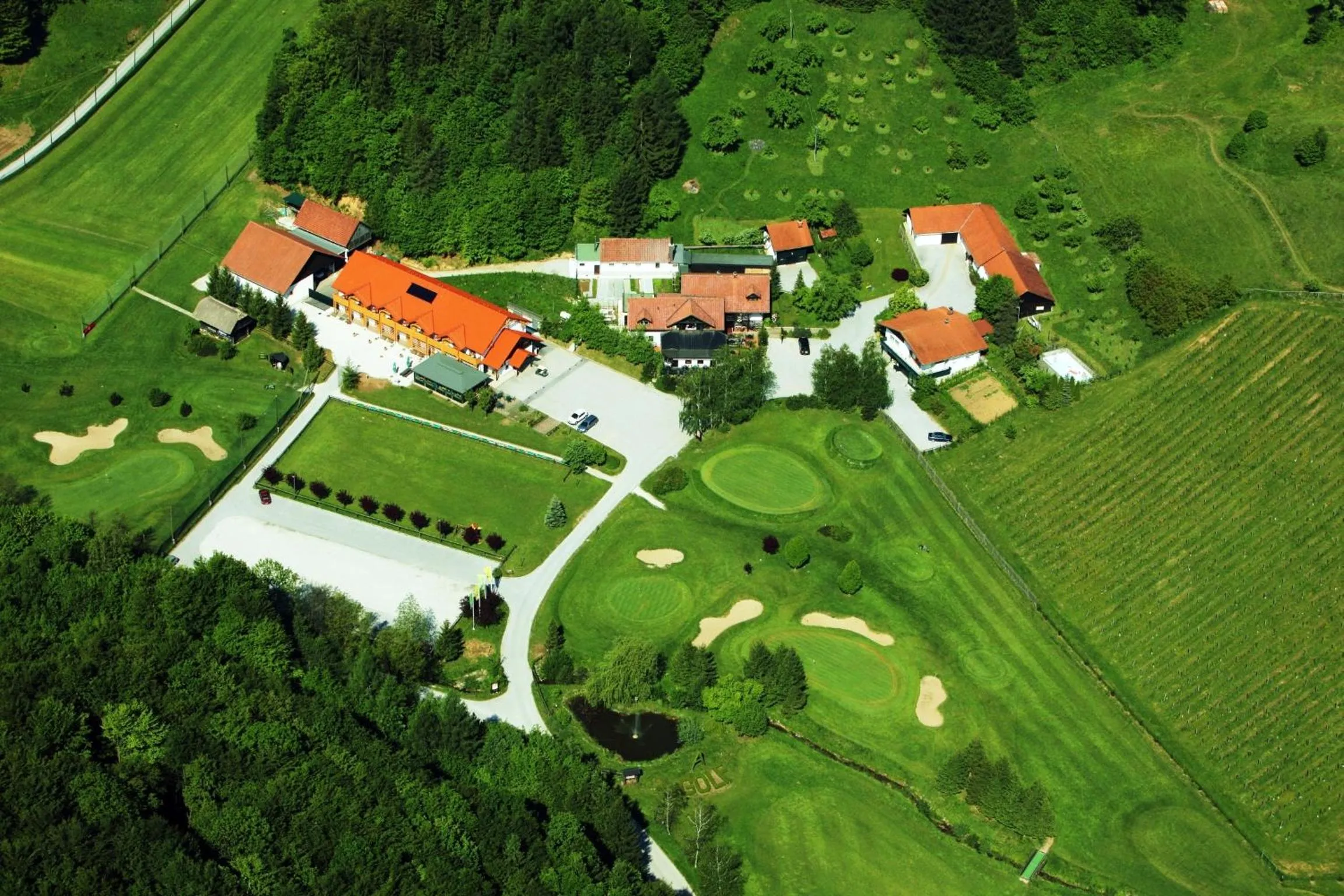 Facade/entrance in Natura Amon