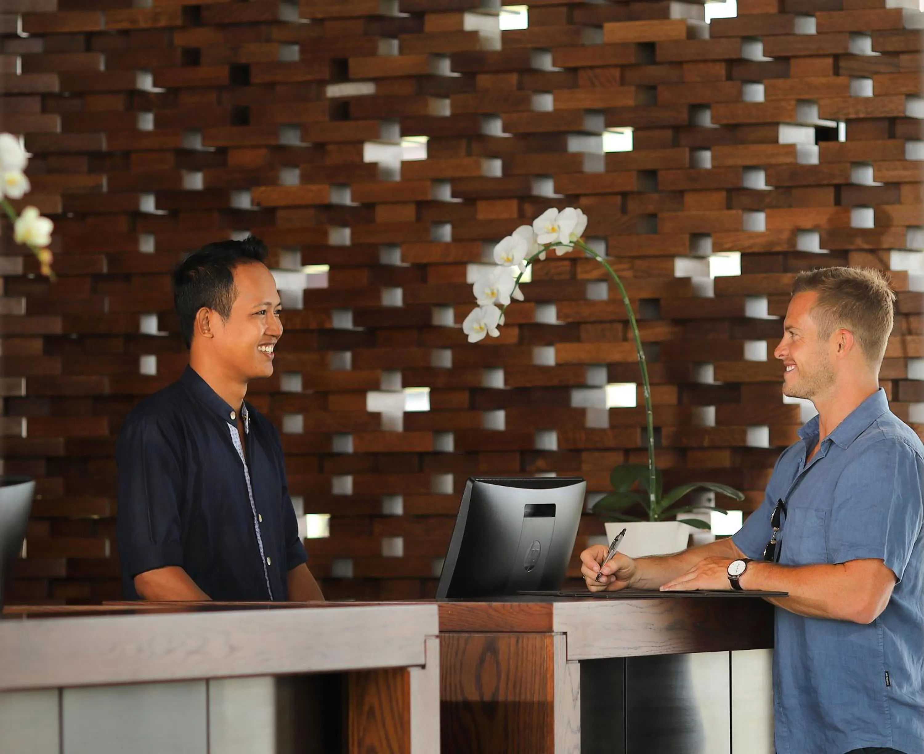 Staff in Radisson Blu Bali Uluwatu