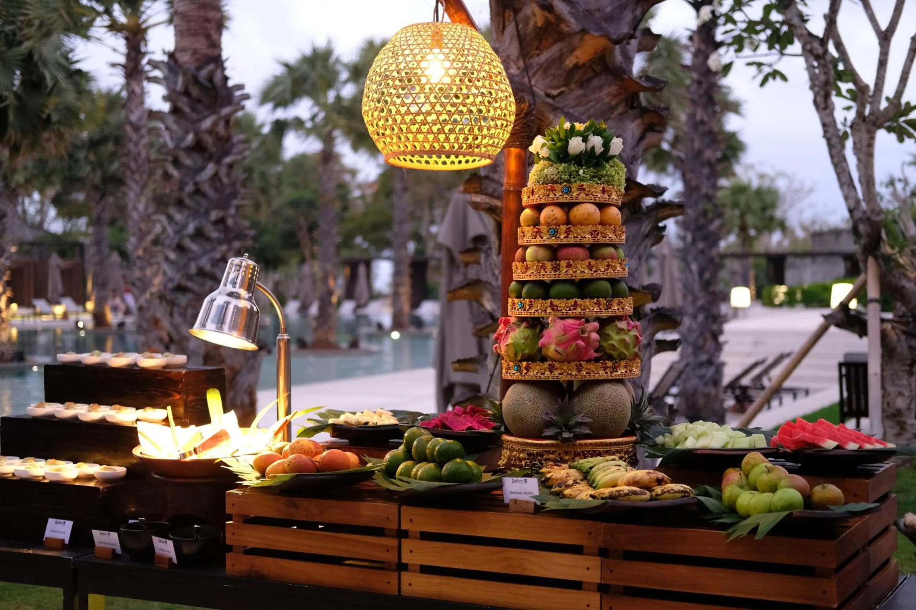 Food and drinks in Radisson Blu Bali Uluwatu