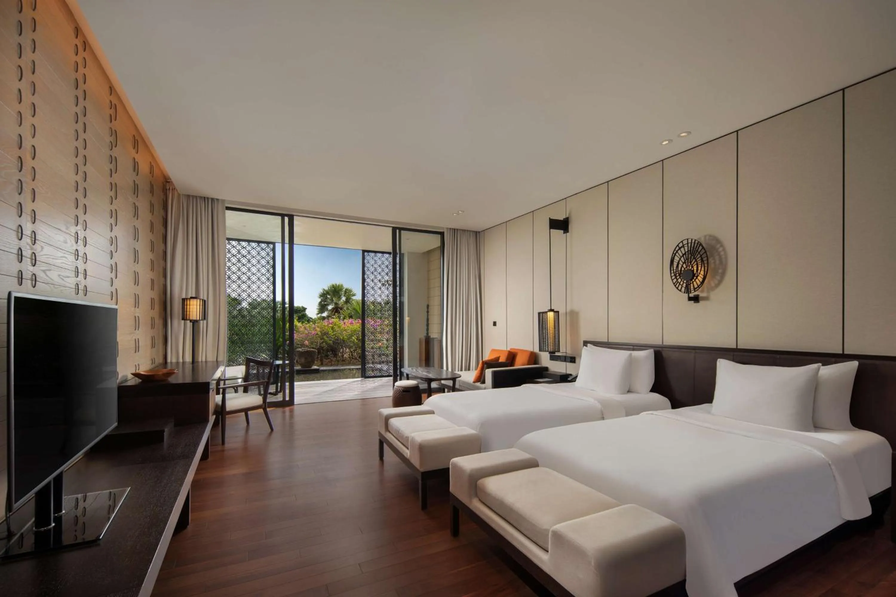 Bedroom, Bed in Radisson Blu Bali Uluwatu