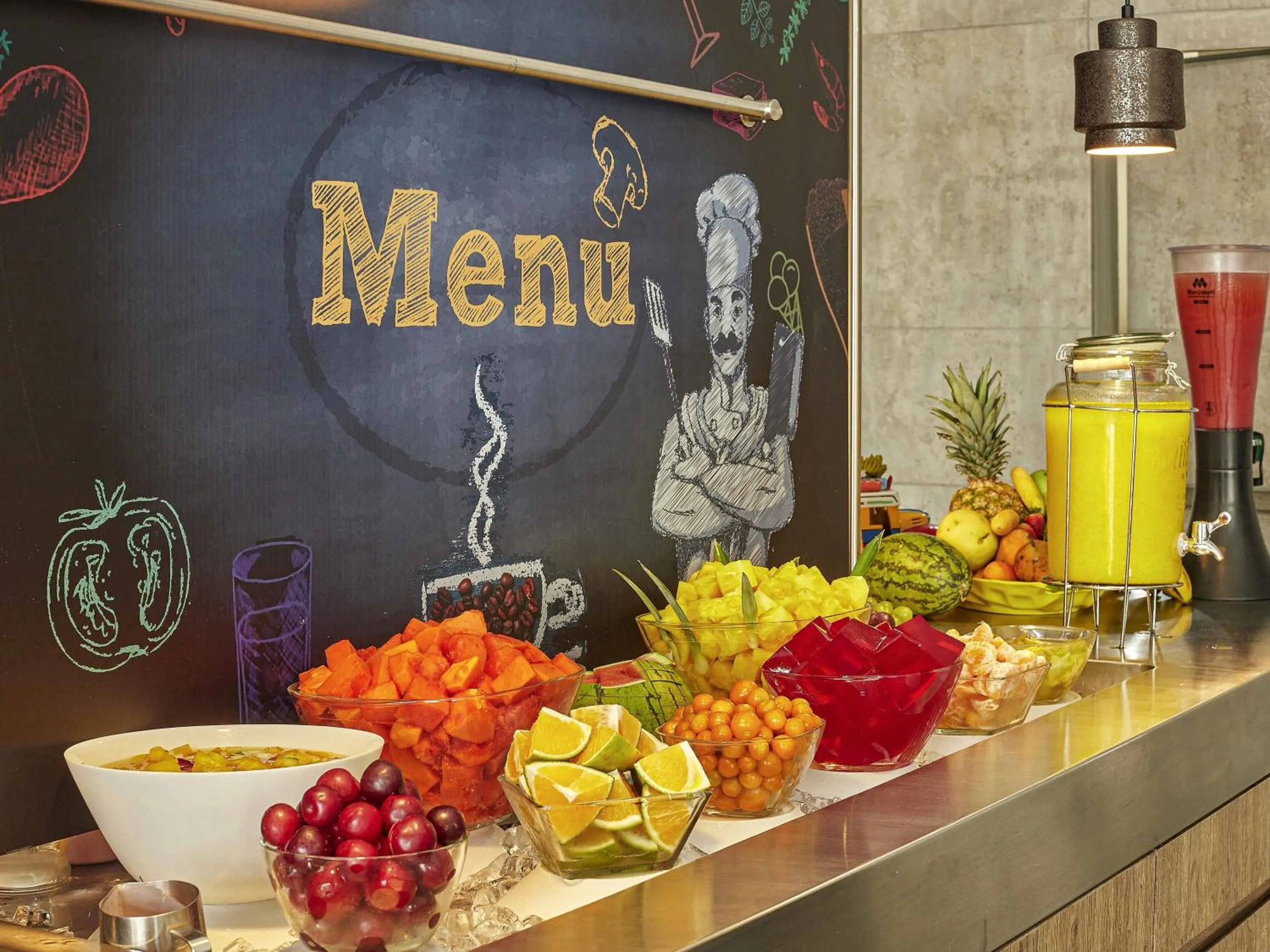 Breakfast in Hotel Ibis Cali Granada