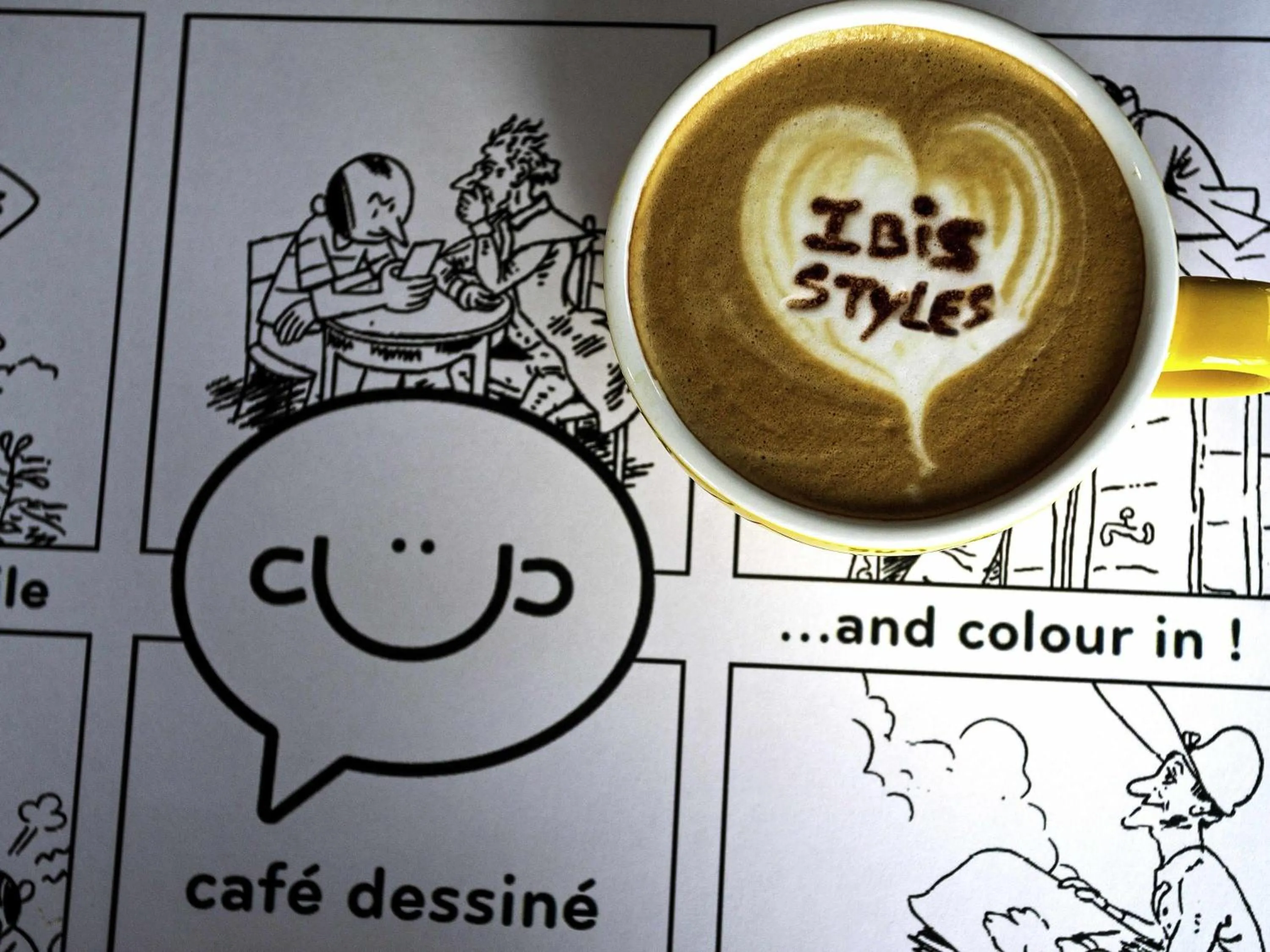 Breakfast in ibis Styles Genève Carouge