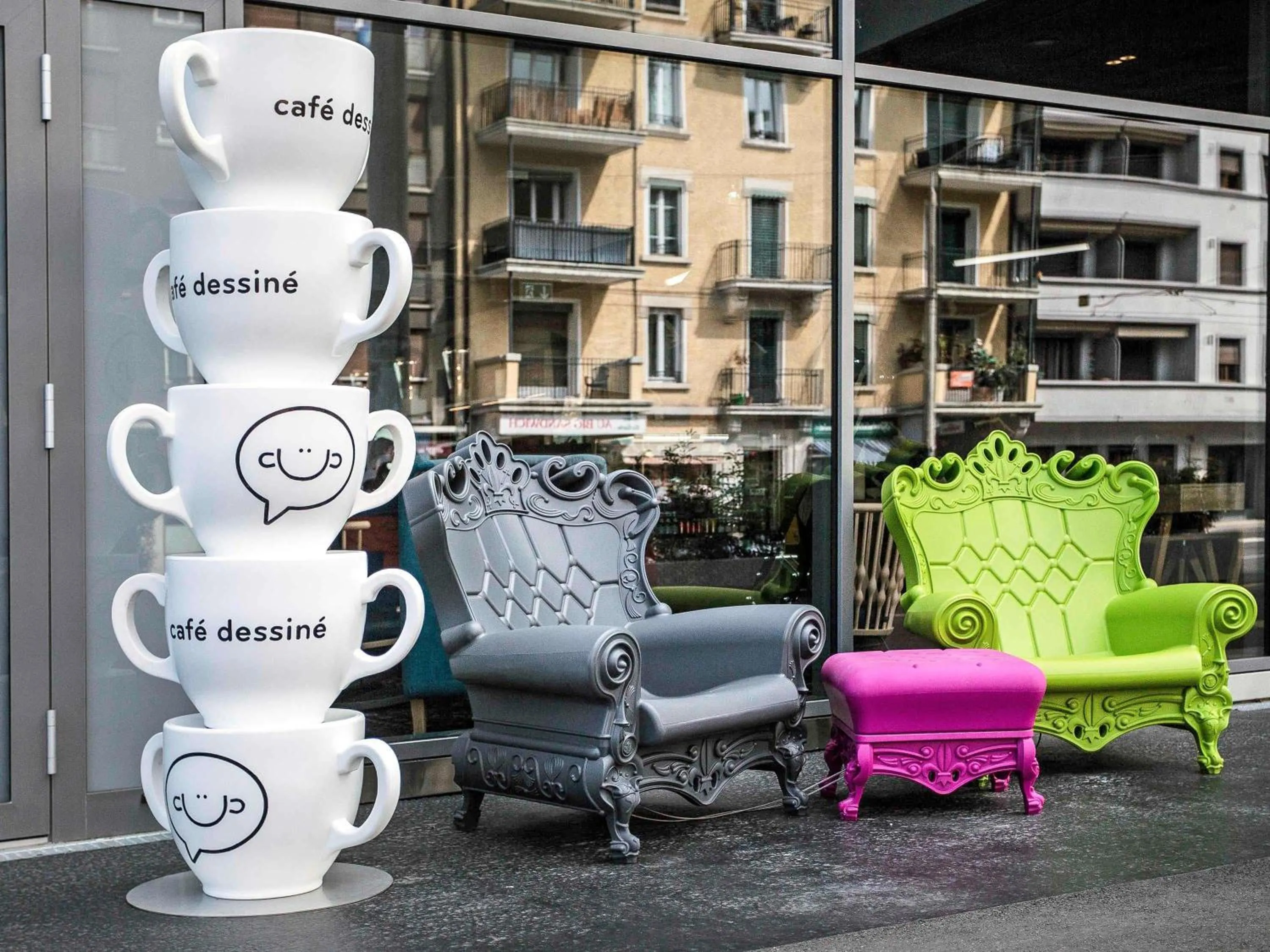 Property building in ibis Styles Genève Carouge