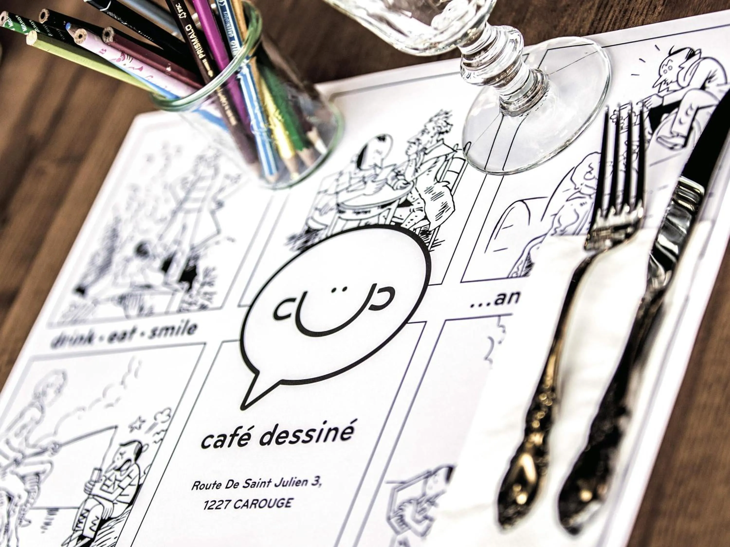 Restaurant/places to eat in ibis Styles Genève Carouge