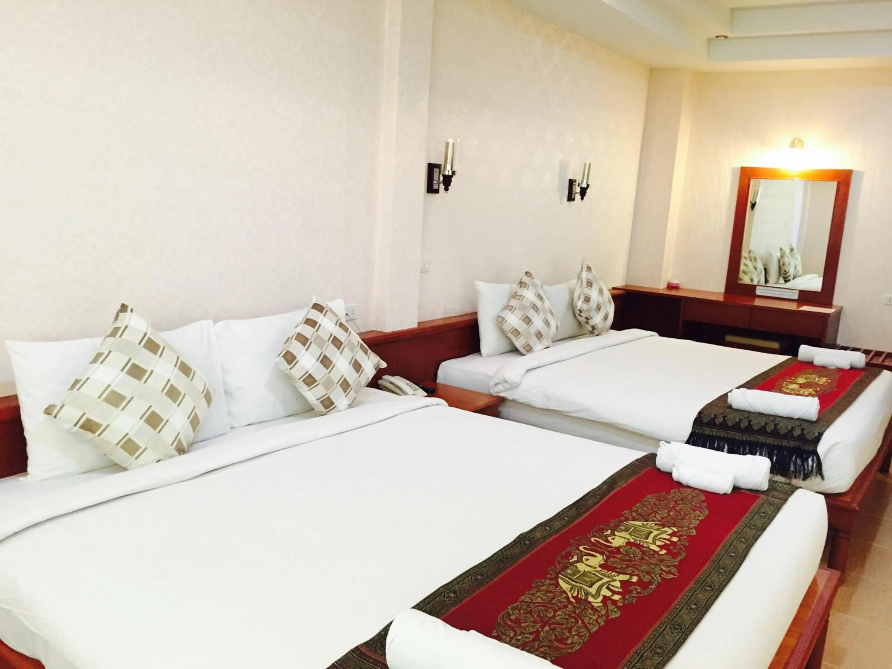 Bedroom, Bed in Natural Samui Hotel