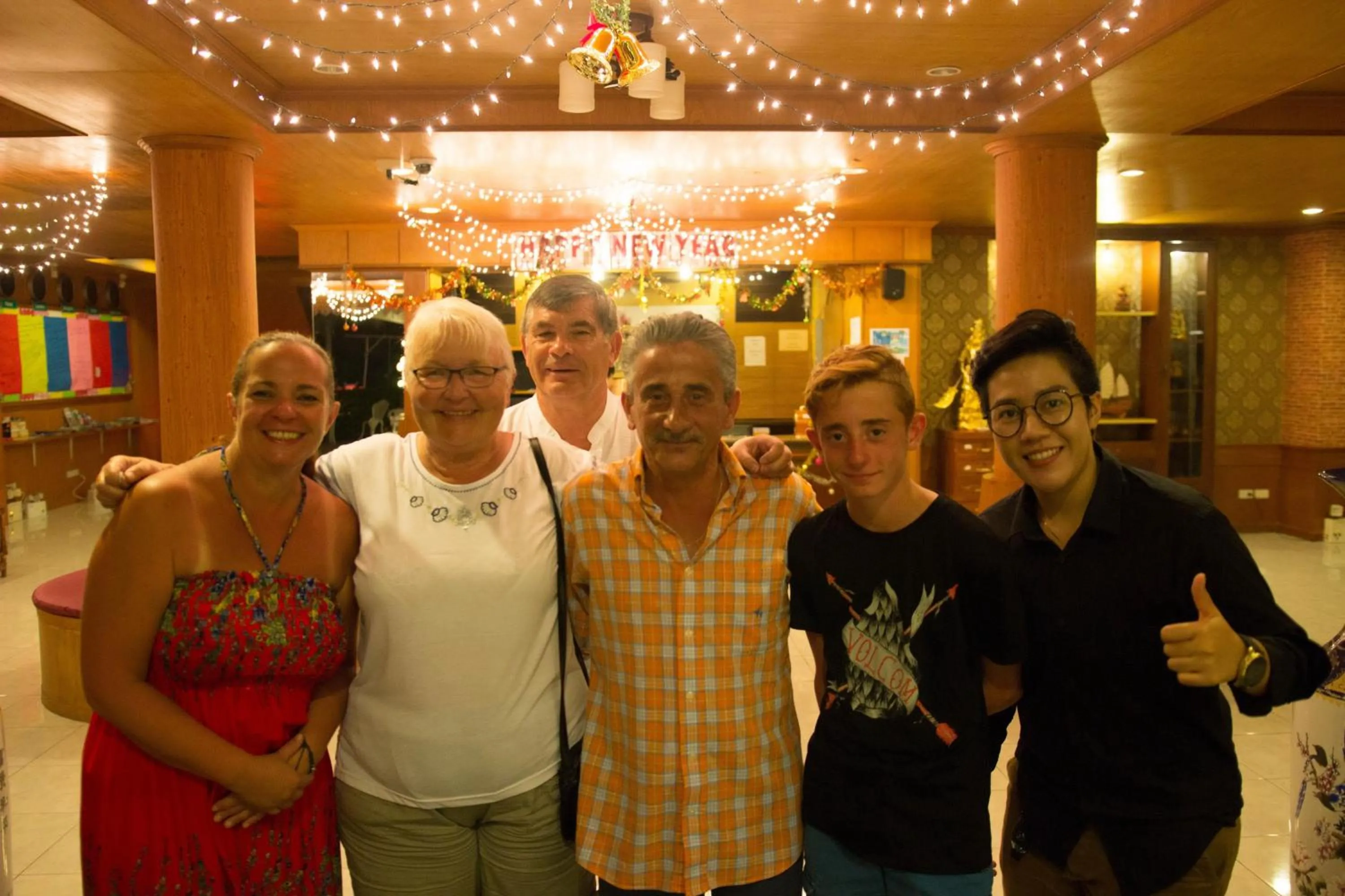 People in Natural Samui Hotel