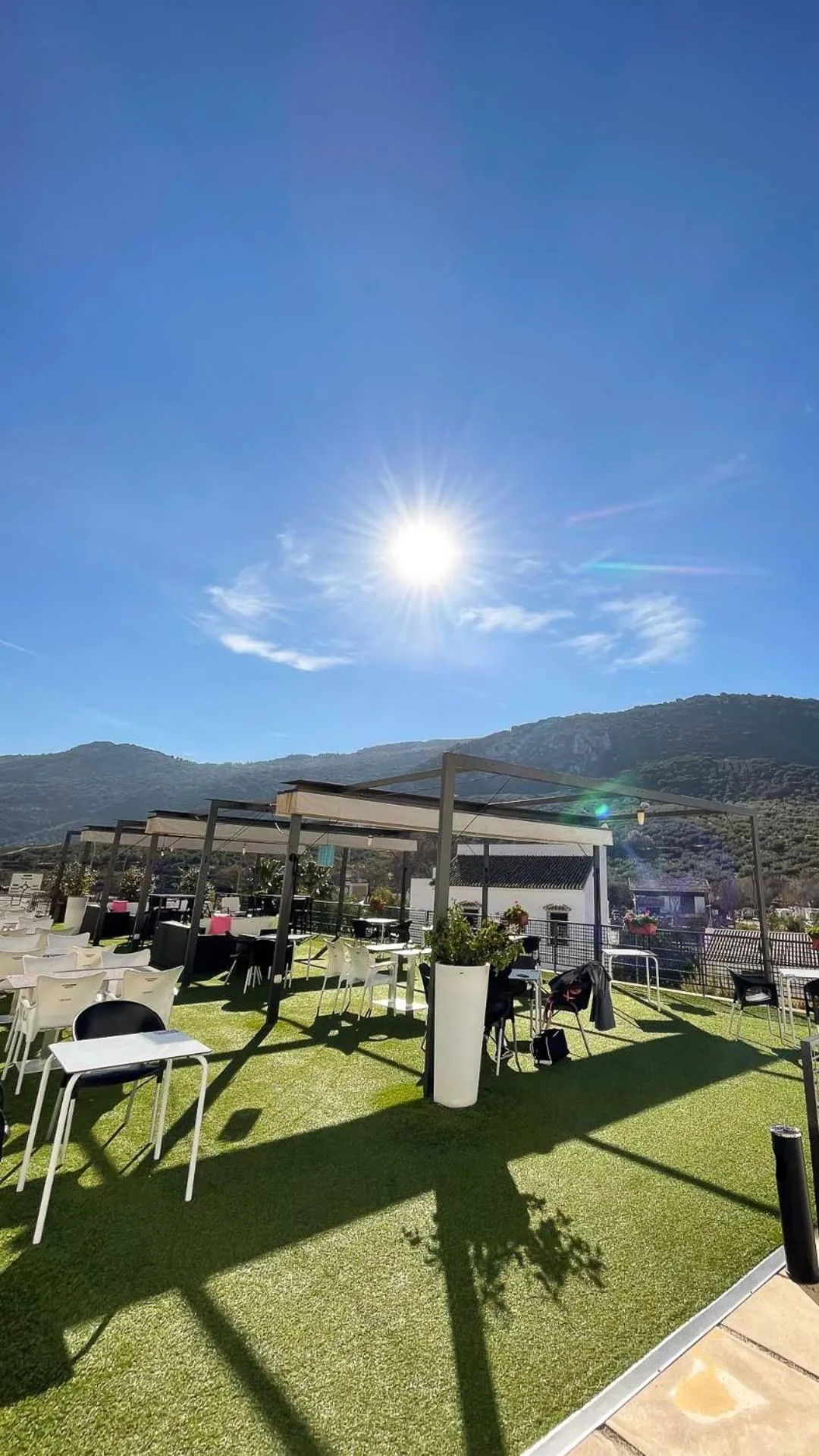 Balcony/Terrace in Hotel Mencia Subbética
