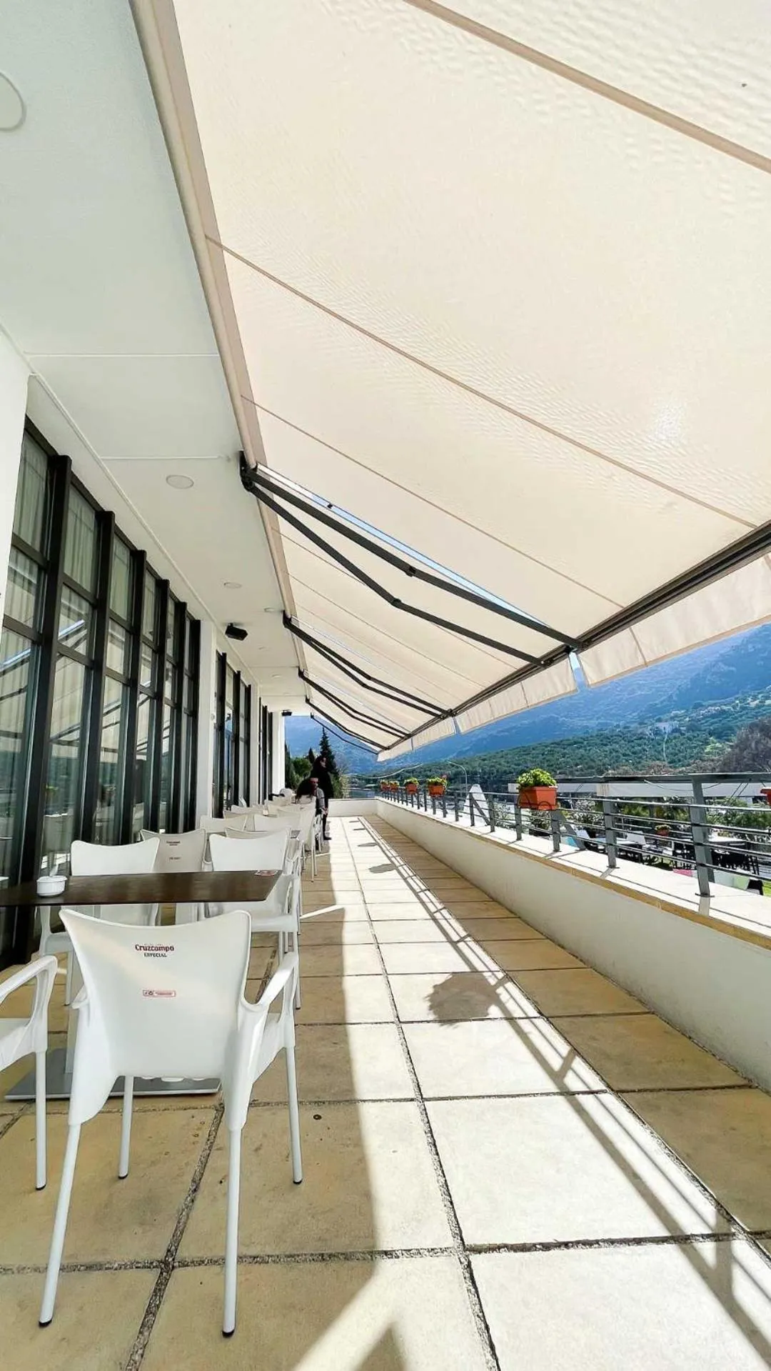 Balcony/Terrace in Hotel Mencia Subbética