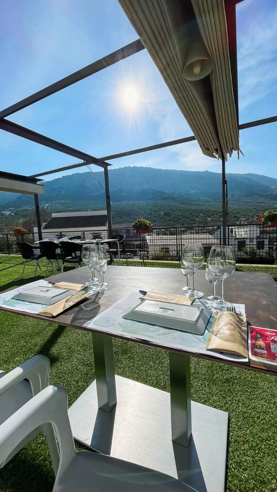 Balcony/Terrace in Hotel Mencia Subbética