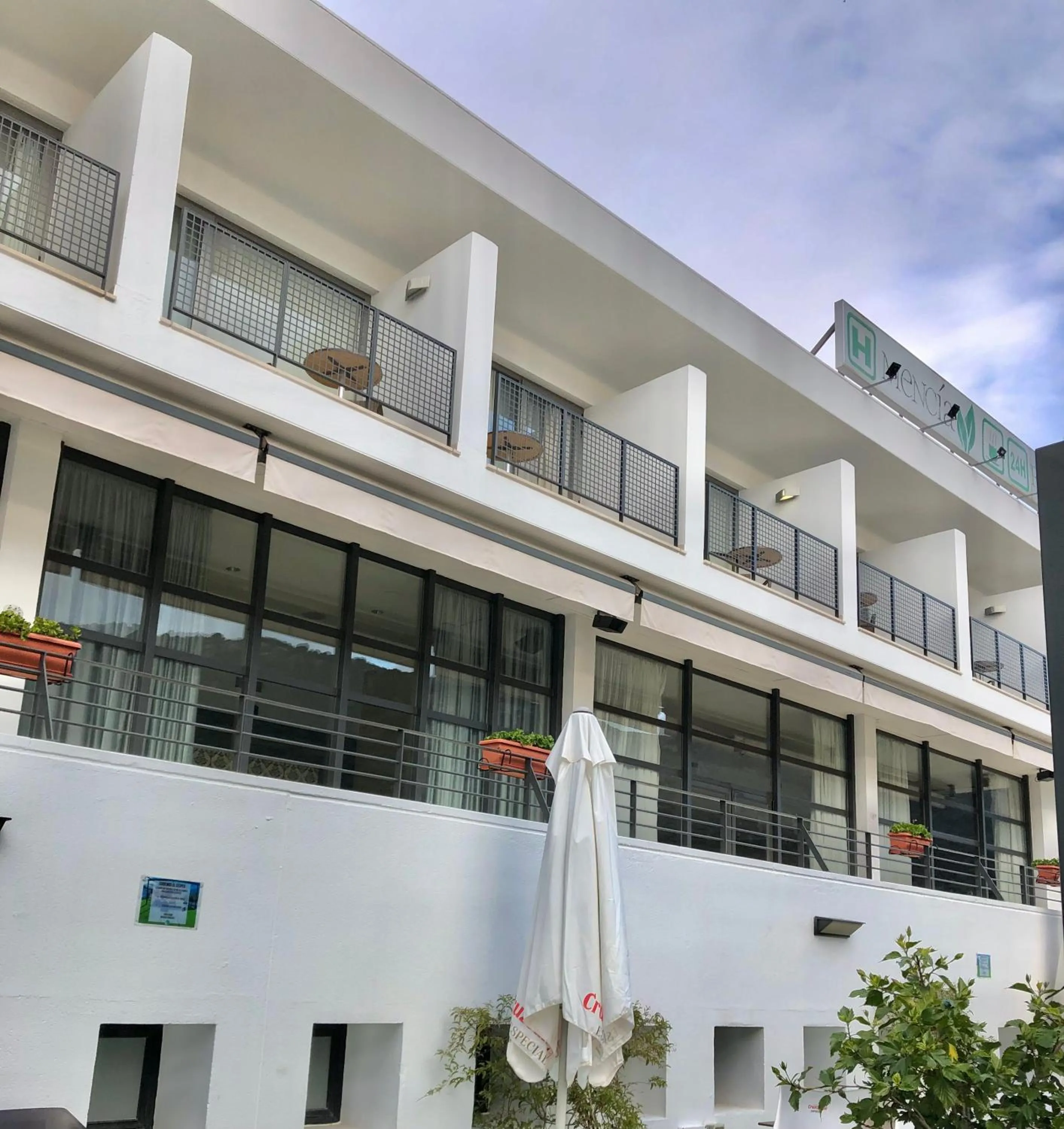 Balcony/Terrace in Hotel Mencia Subbética