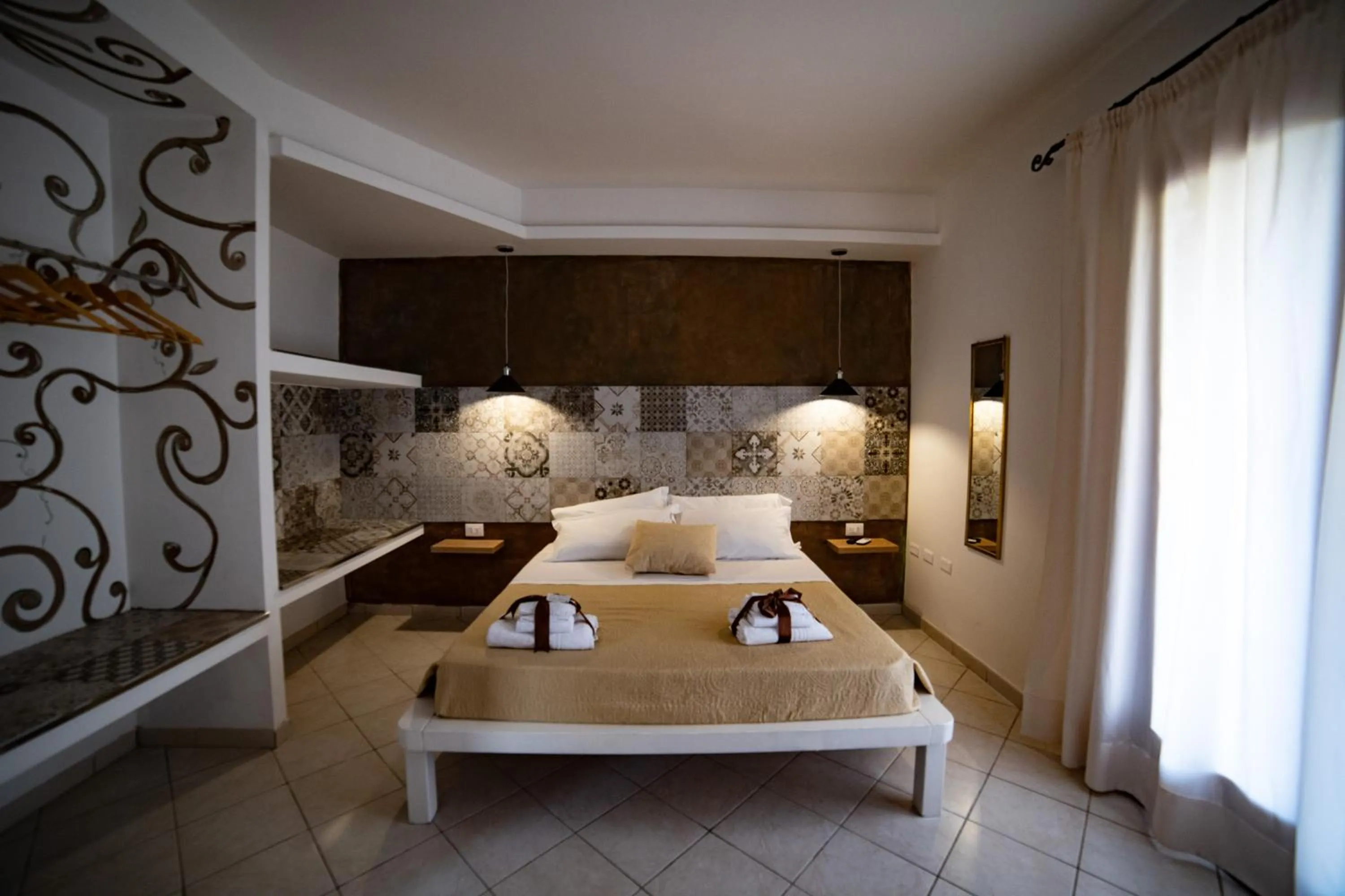 Photo of the whole room, Bed in Villa Saturno