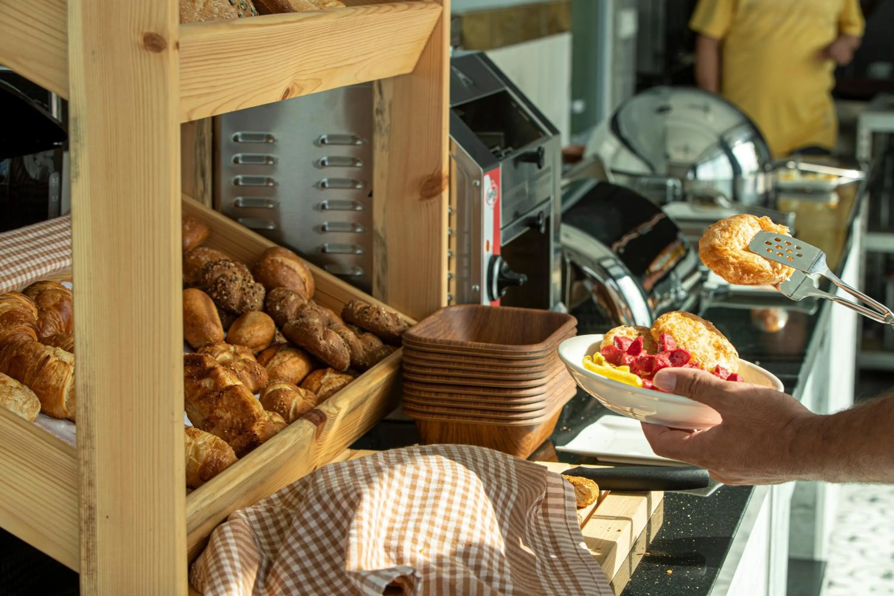 Breakfast in Villa Marine Hotel